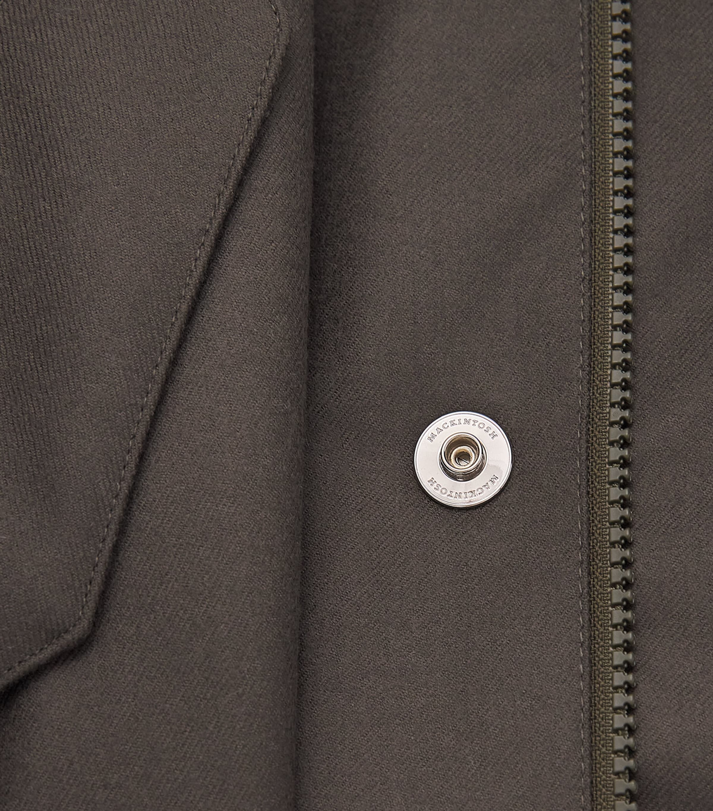 Mackintosh Mens Down Weathertec Skye Jacket Dark Olive Image 2