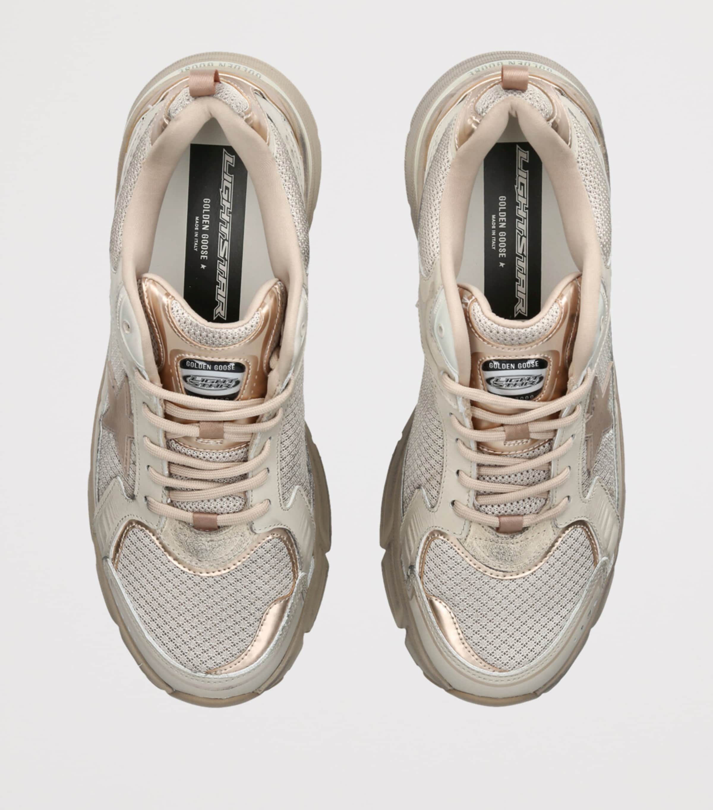 Golden Goose Light Star Sneakers Taupe Image 4