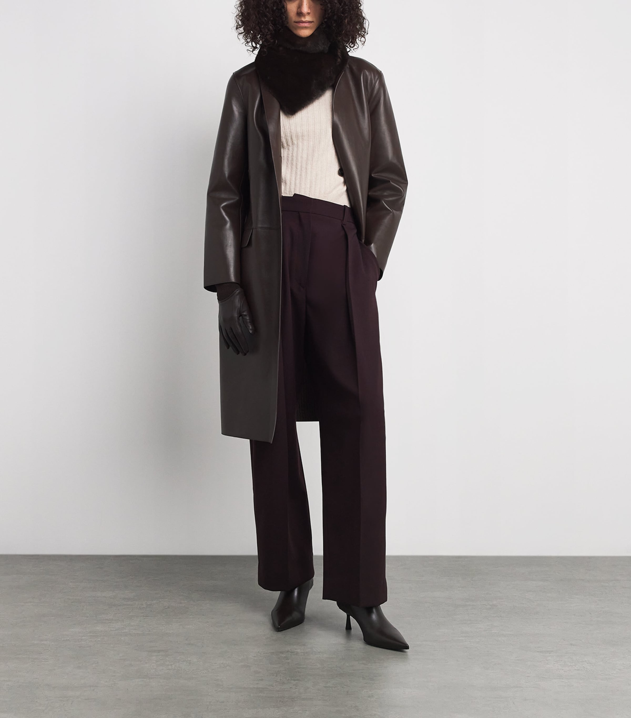 Mink-Leather Bandana MAHO Image 3