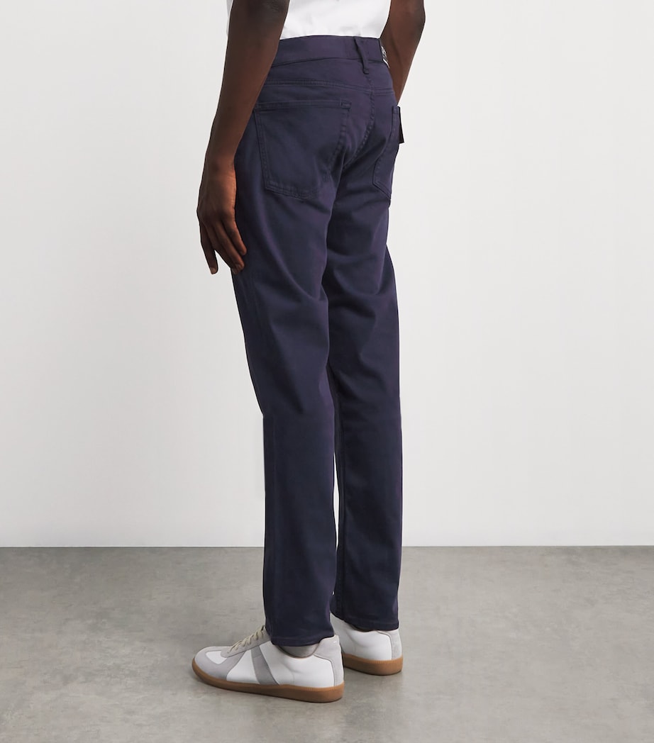 Slimmy Lux Performance Plus Jeans STRETCH SATEEN NAVY Image 4