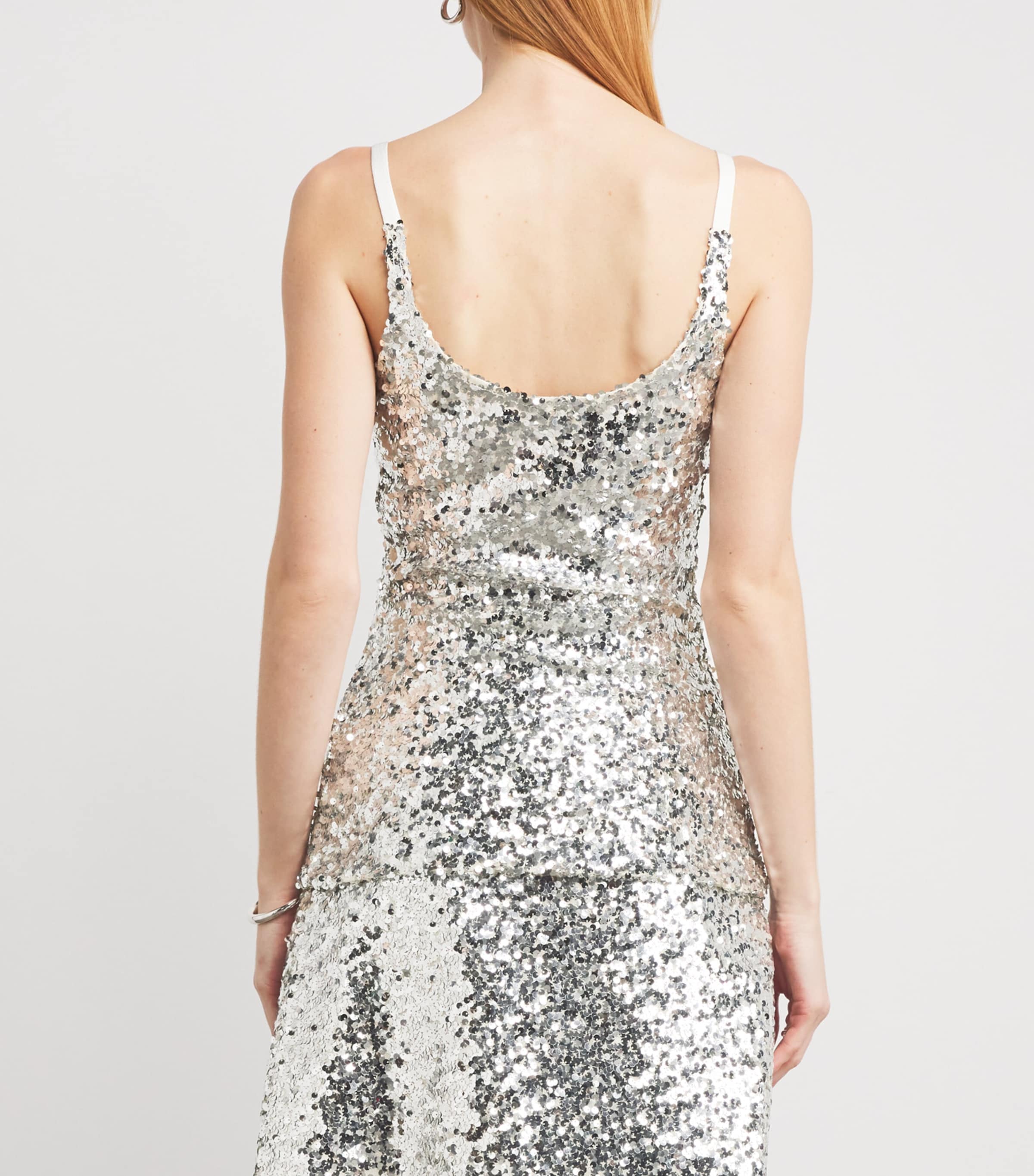 Sequin Danae Top IVORY SILVER Image 4