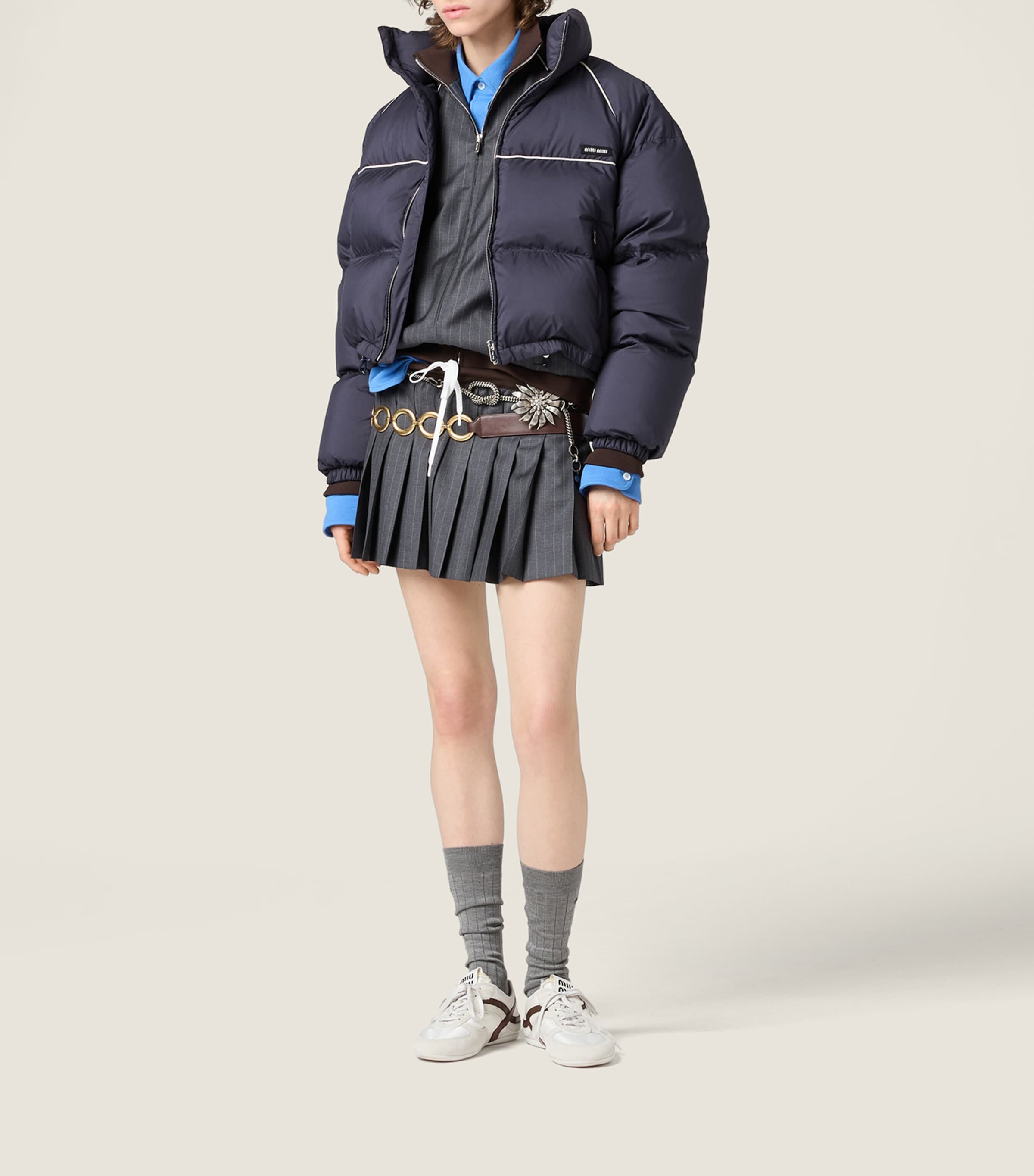 Down Technical Padded Jacket F0008 Image 2