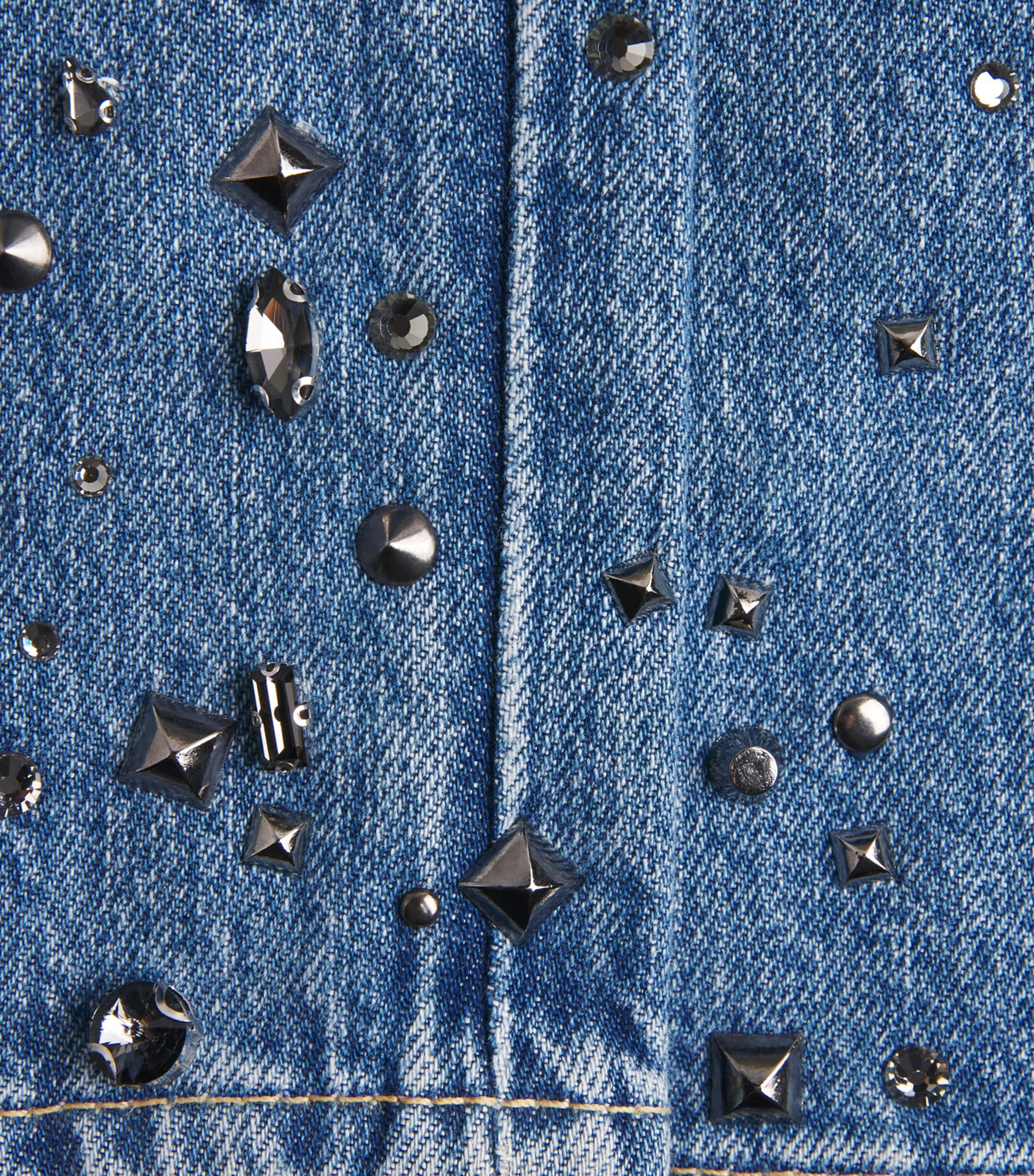 Embellished Callie Straight Jeans DANCE WITH CRYS Image 5