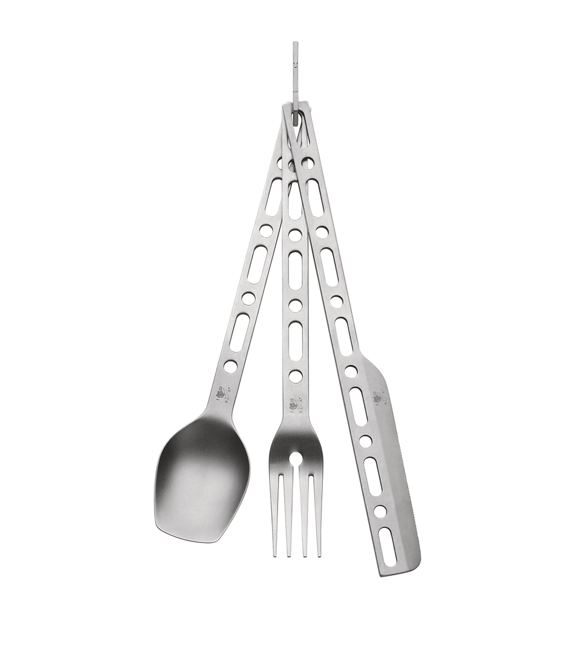 x Virgil Abloh Occasional Object Stainless Steel Cutlery Set SILVER Image 2