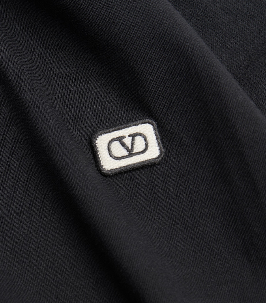 Cotton VLogo T-Shirt 0NO Image 8