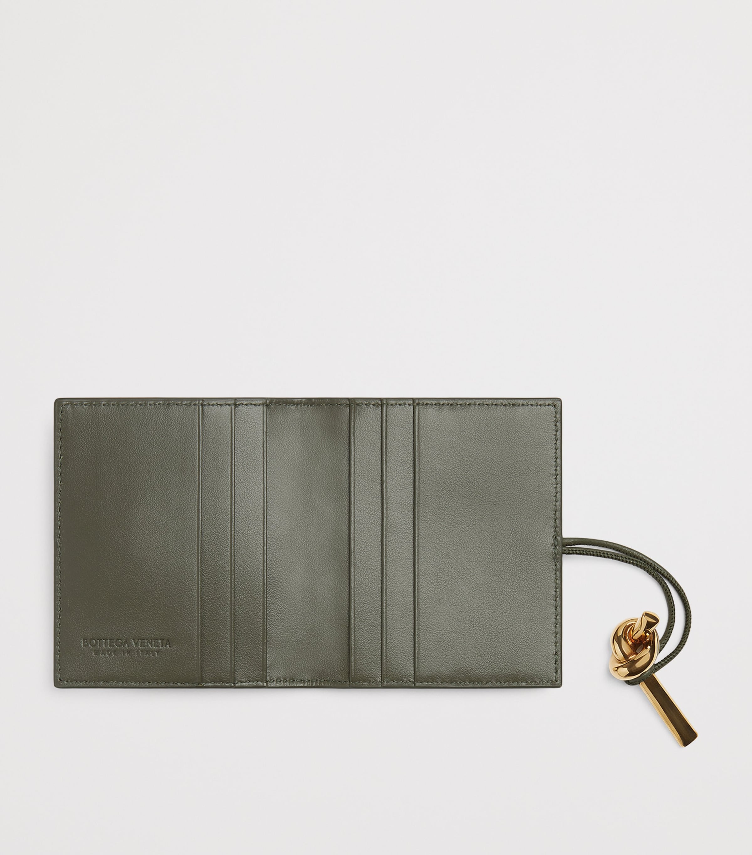 Leather Intrecciato Andiamo Bifold Wallet 3293 Image 2