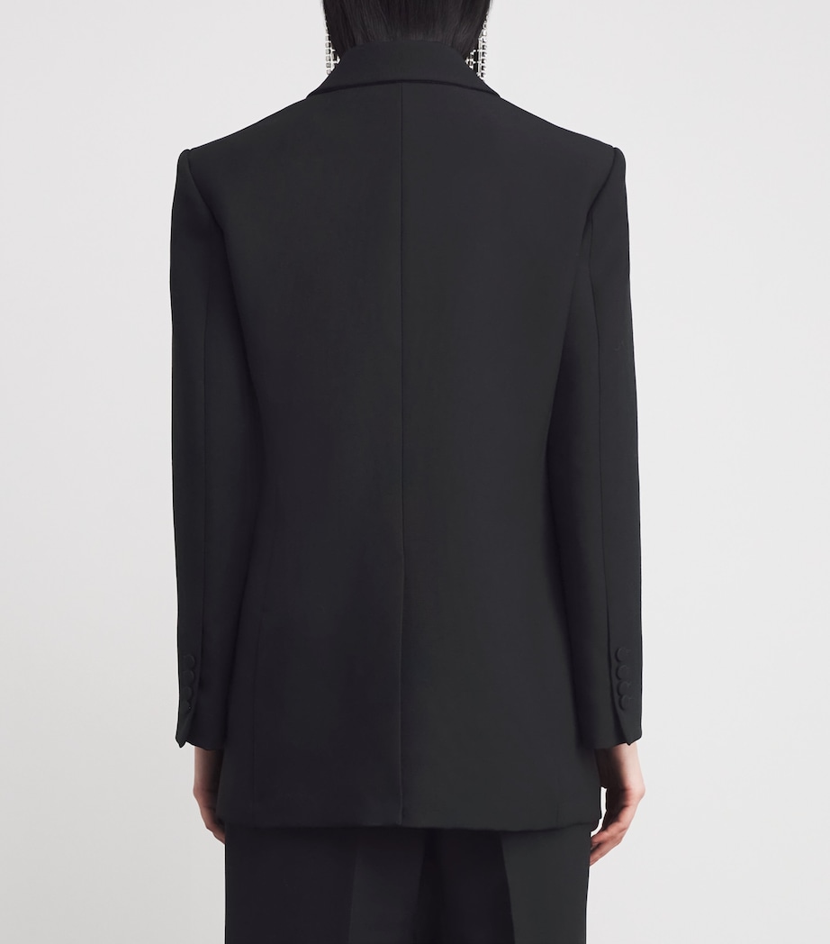 Crystal-Embellished Blazer BLACK Image 4