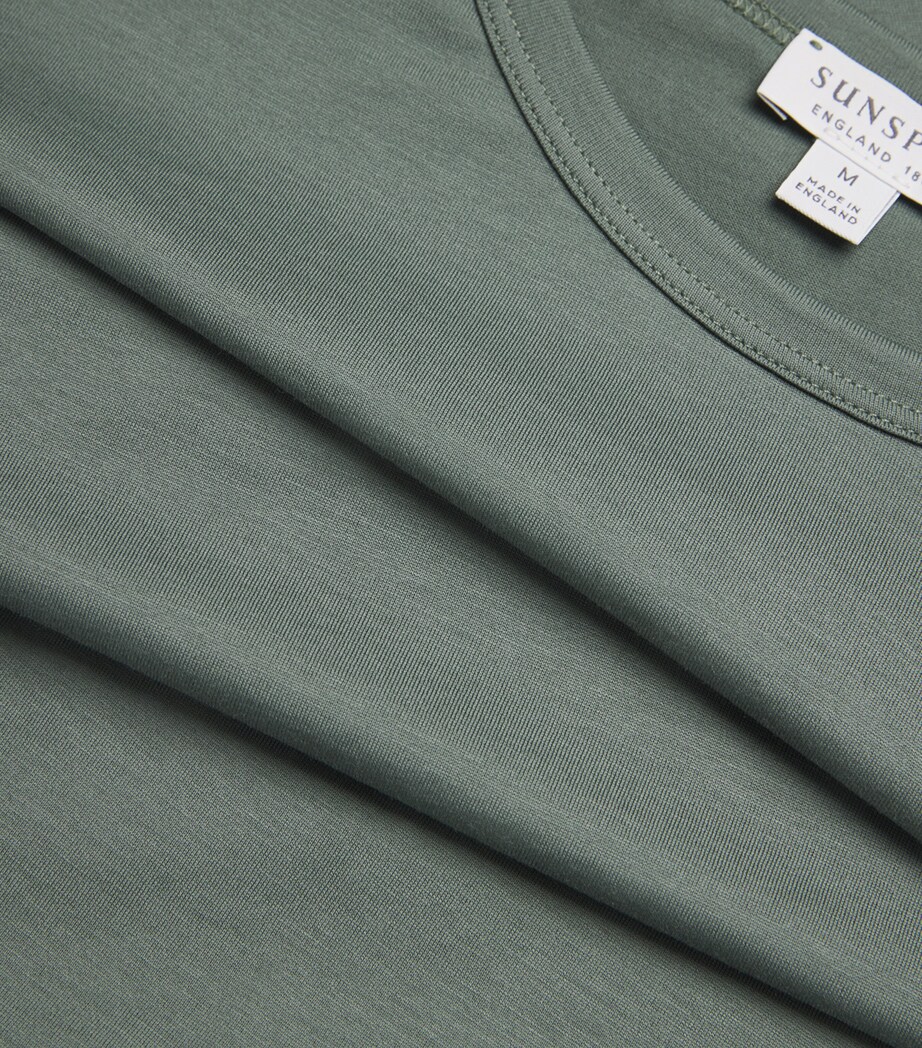Supima Cotton T-Shirt GNIJ-DUSK GREEN Image 5