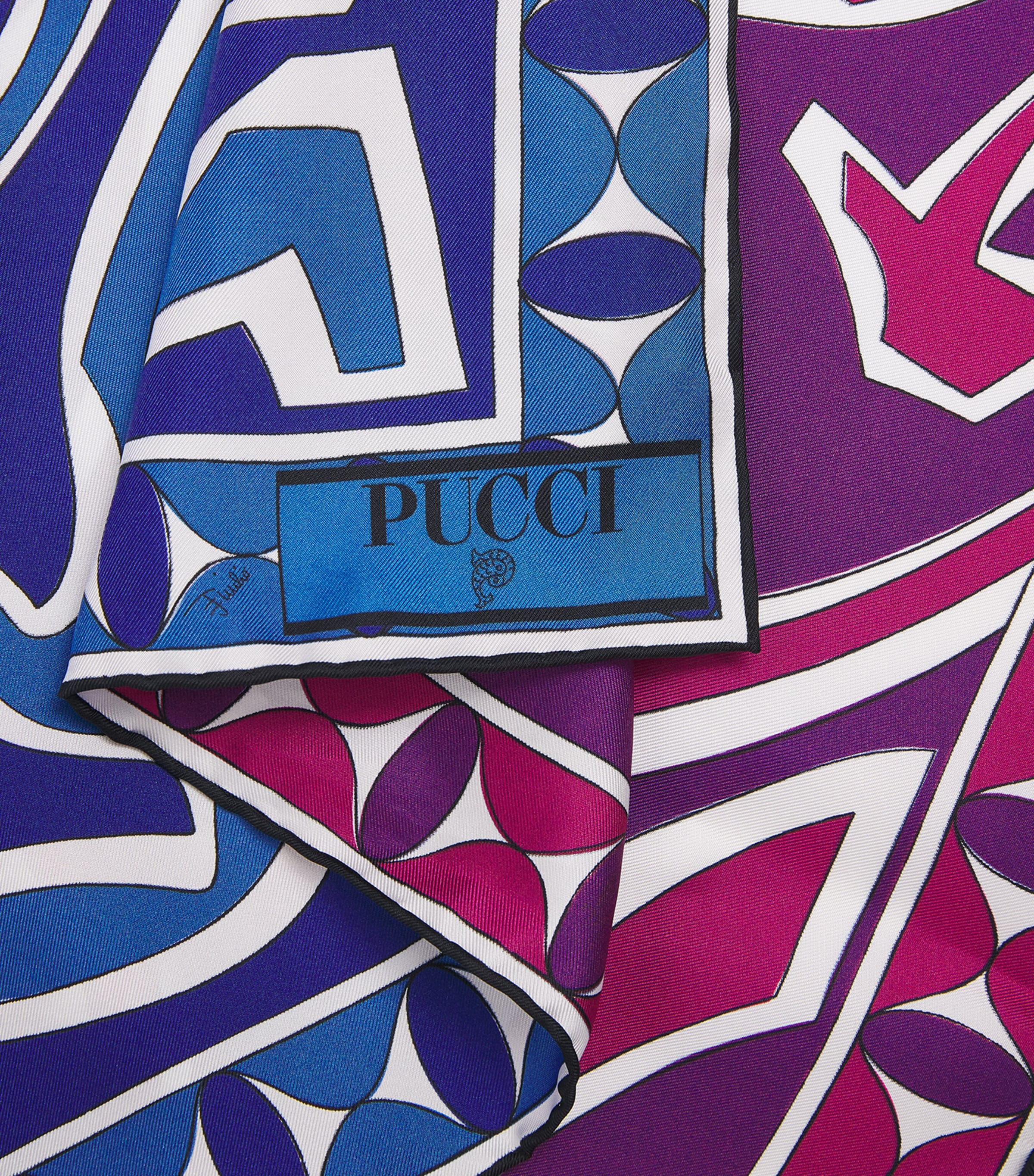 PUCCI Silk Labirinto Scarf Image 4