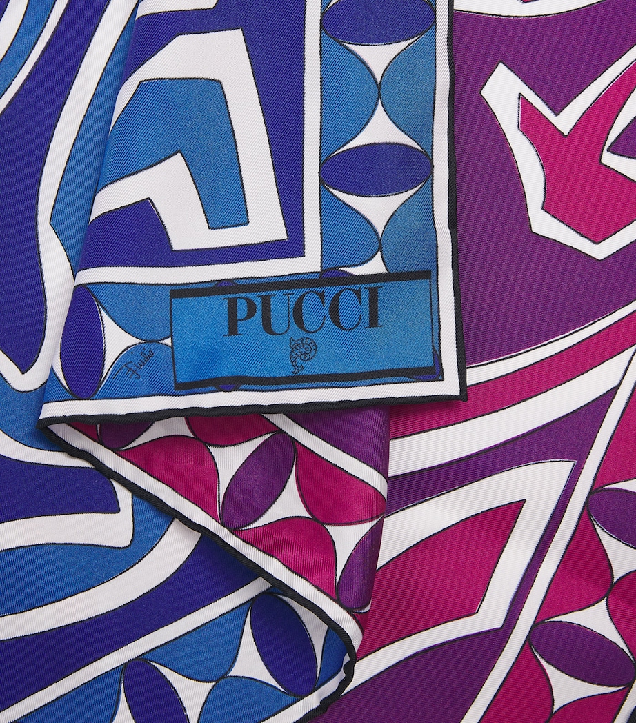PUCCI Silk Labirinto Scarf Image 4