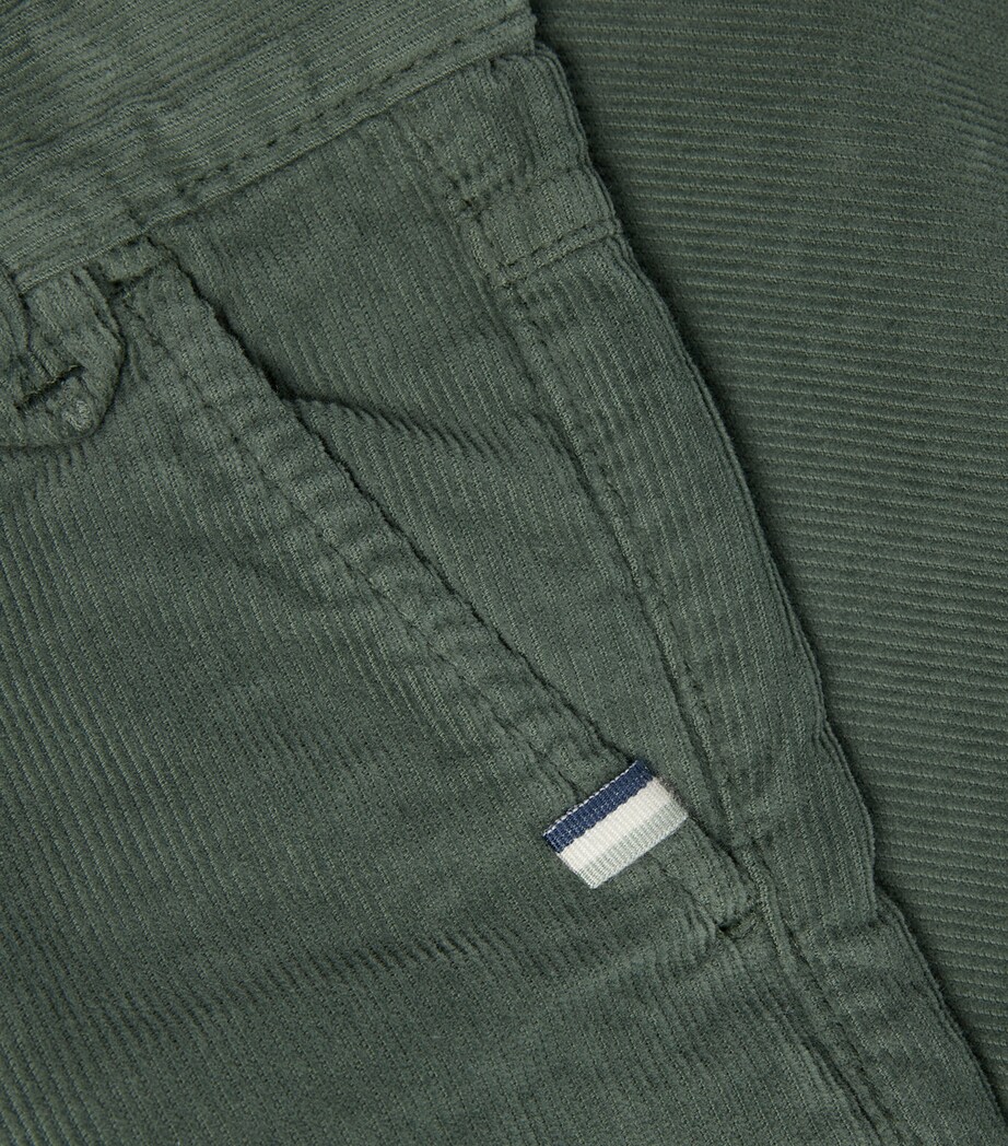 Corduroy Trousers (2-14 Years) FOREST GREEN Image 4