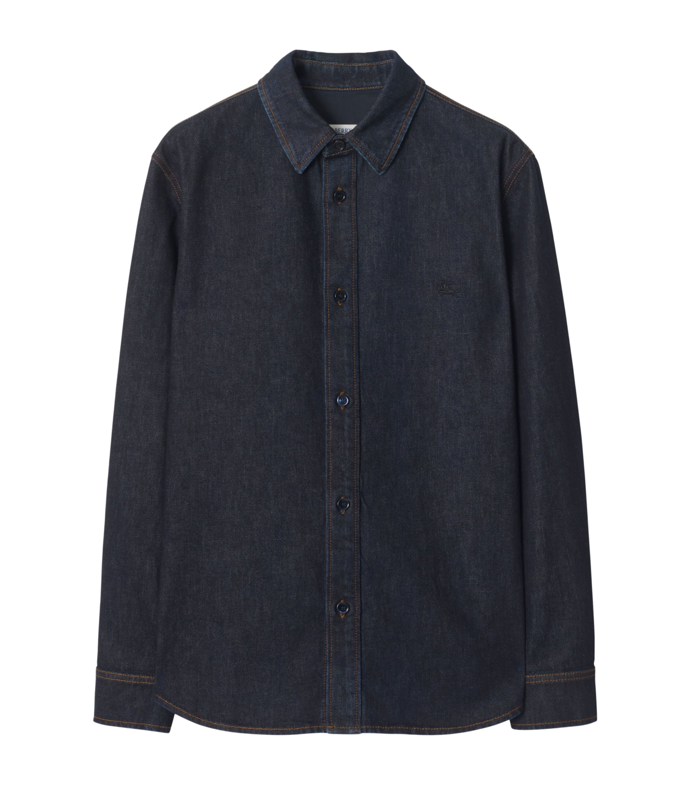 Selvedge Denim Relaxed Shirt DARK INDIGO Image 1