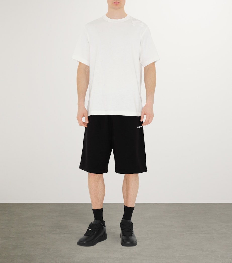 Cotton Logo Shorts BLACK Image 2