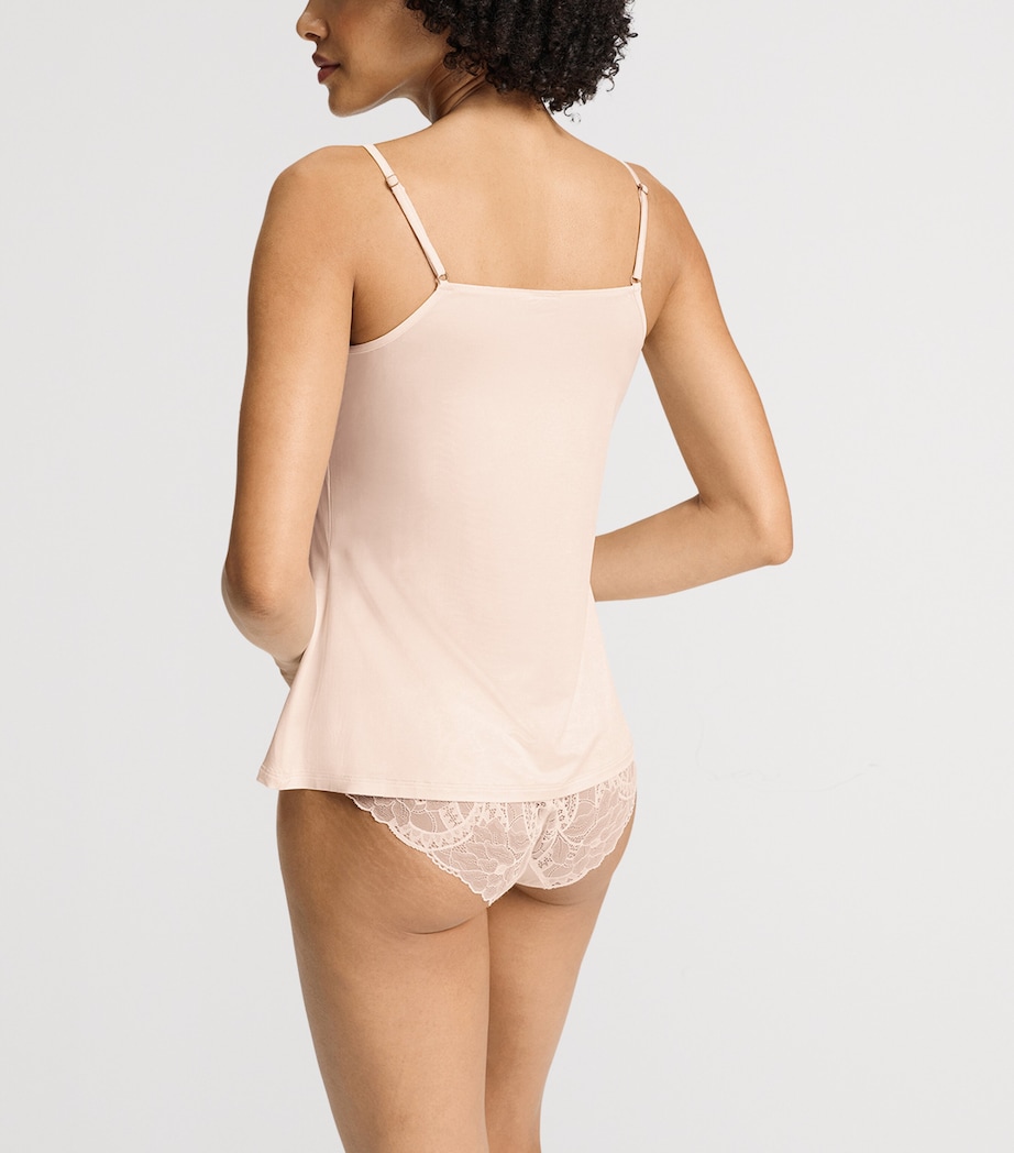 Hanro Womens Azelia Camisole Creamy Glass Image 5