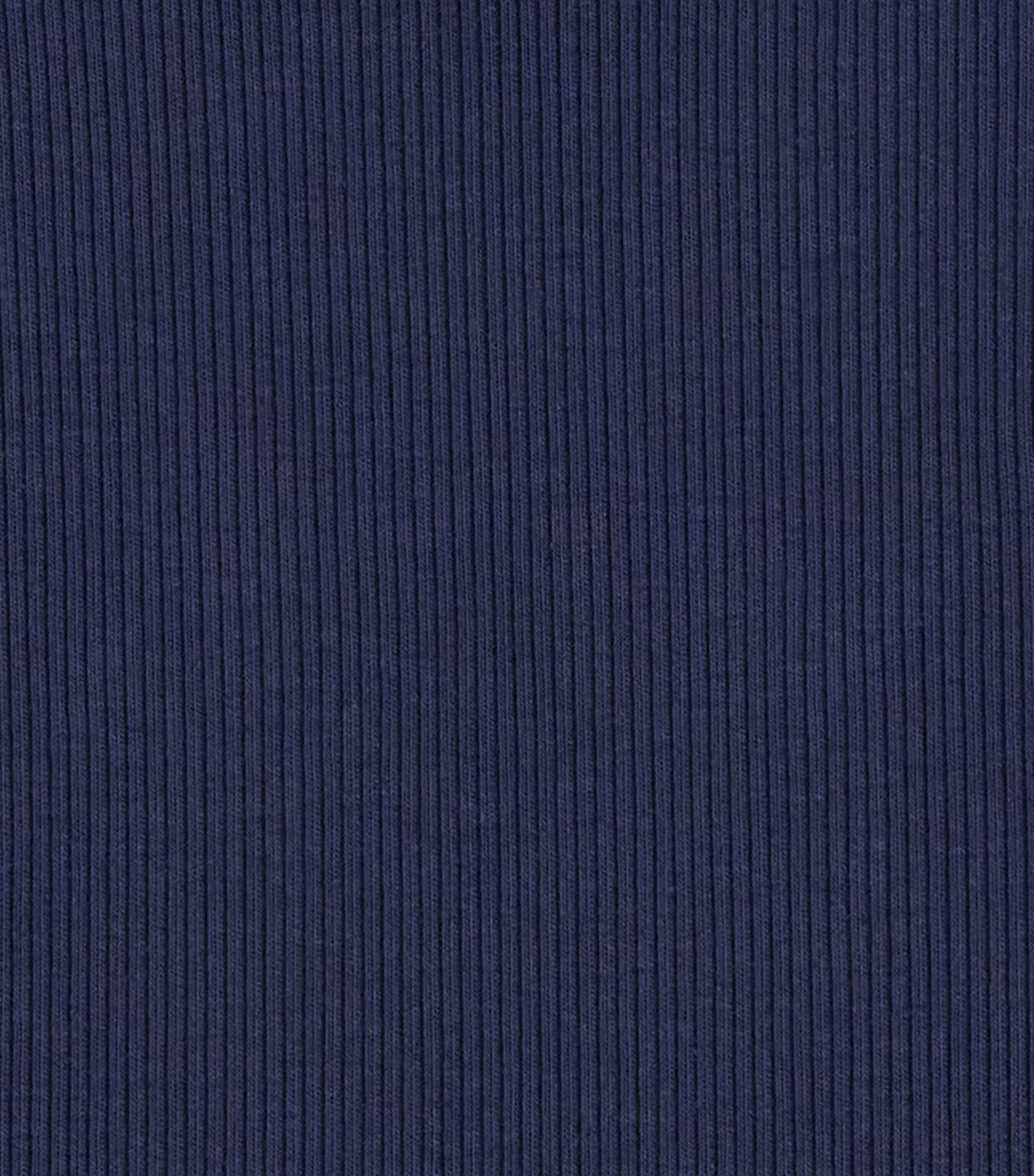 Ralph Lauren Kids Ribbed Boxy T-Shirt (6-14 Years) Refined Navy Image 3