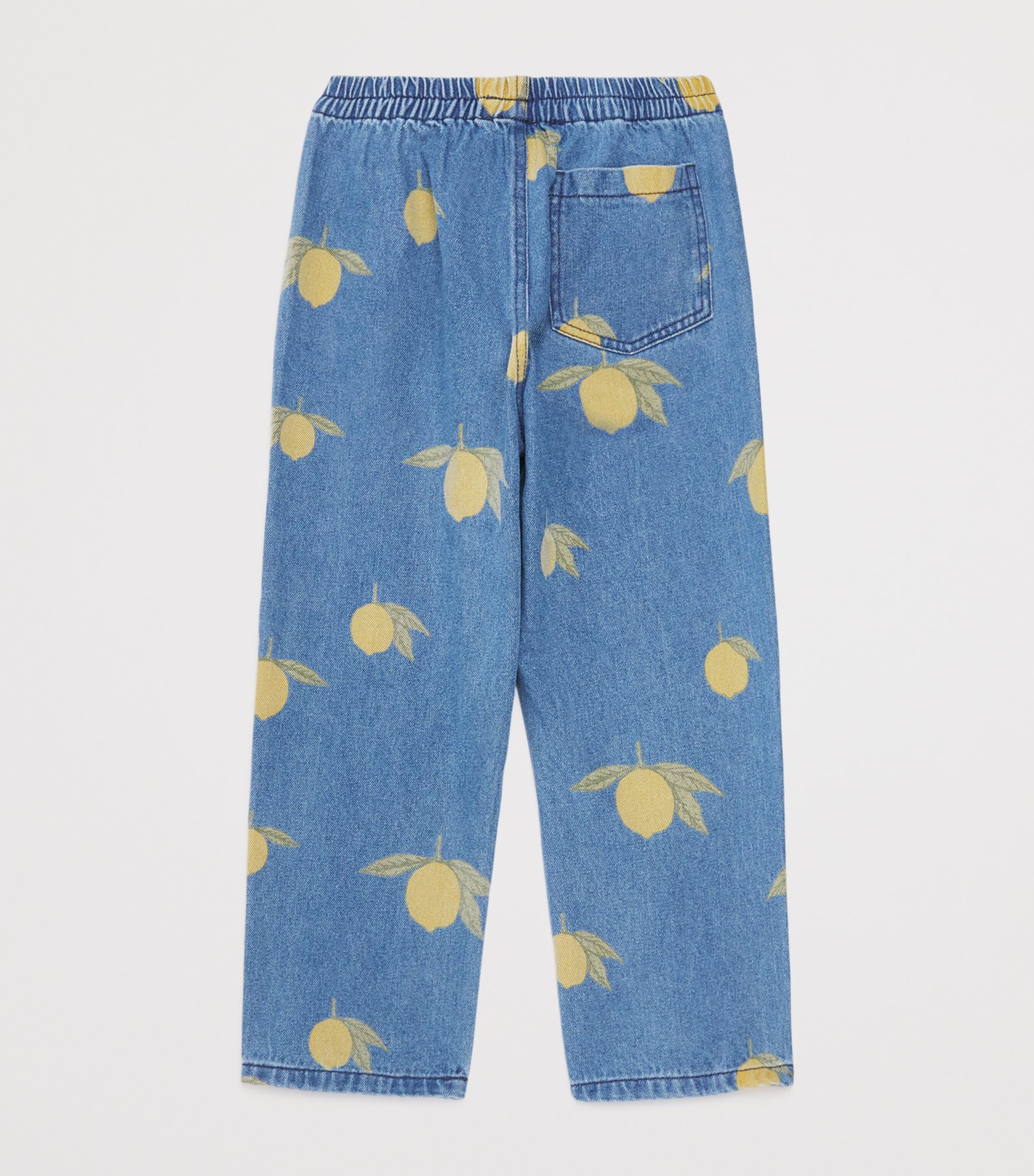 Lemon Printed Margot Jeans (9 Months - 10 Years) LEMON DENIM Image 2