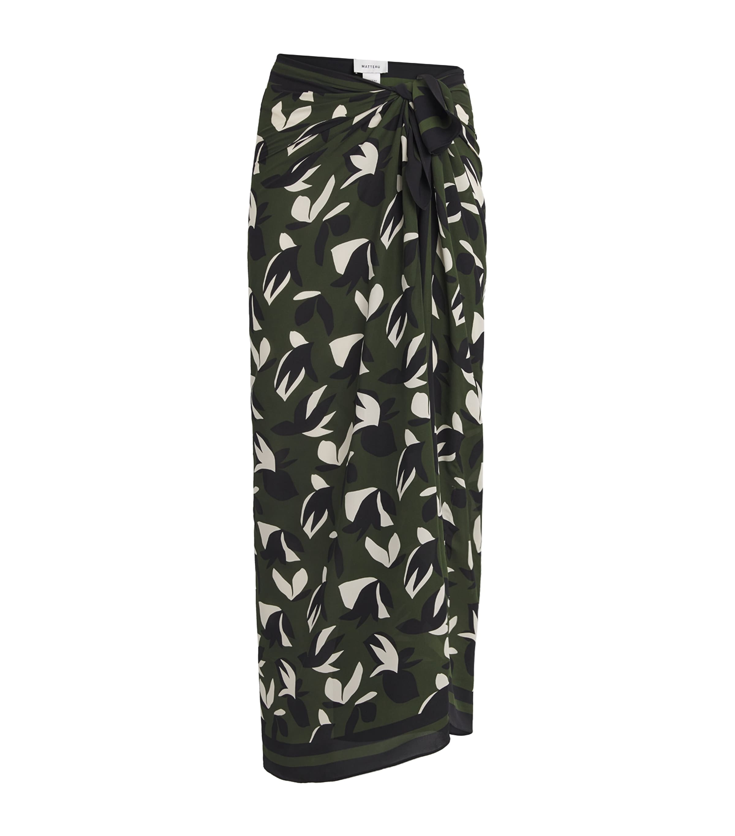 Silk Printed Sarong AGAVE Image 1