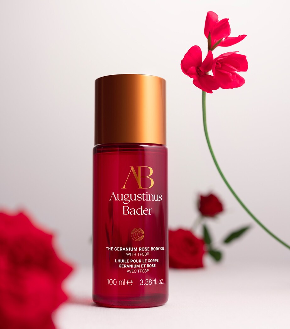 Geranium Rose Body Oil (100ml) NO COLOUR Image 5