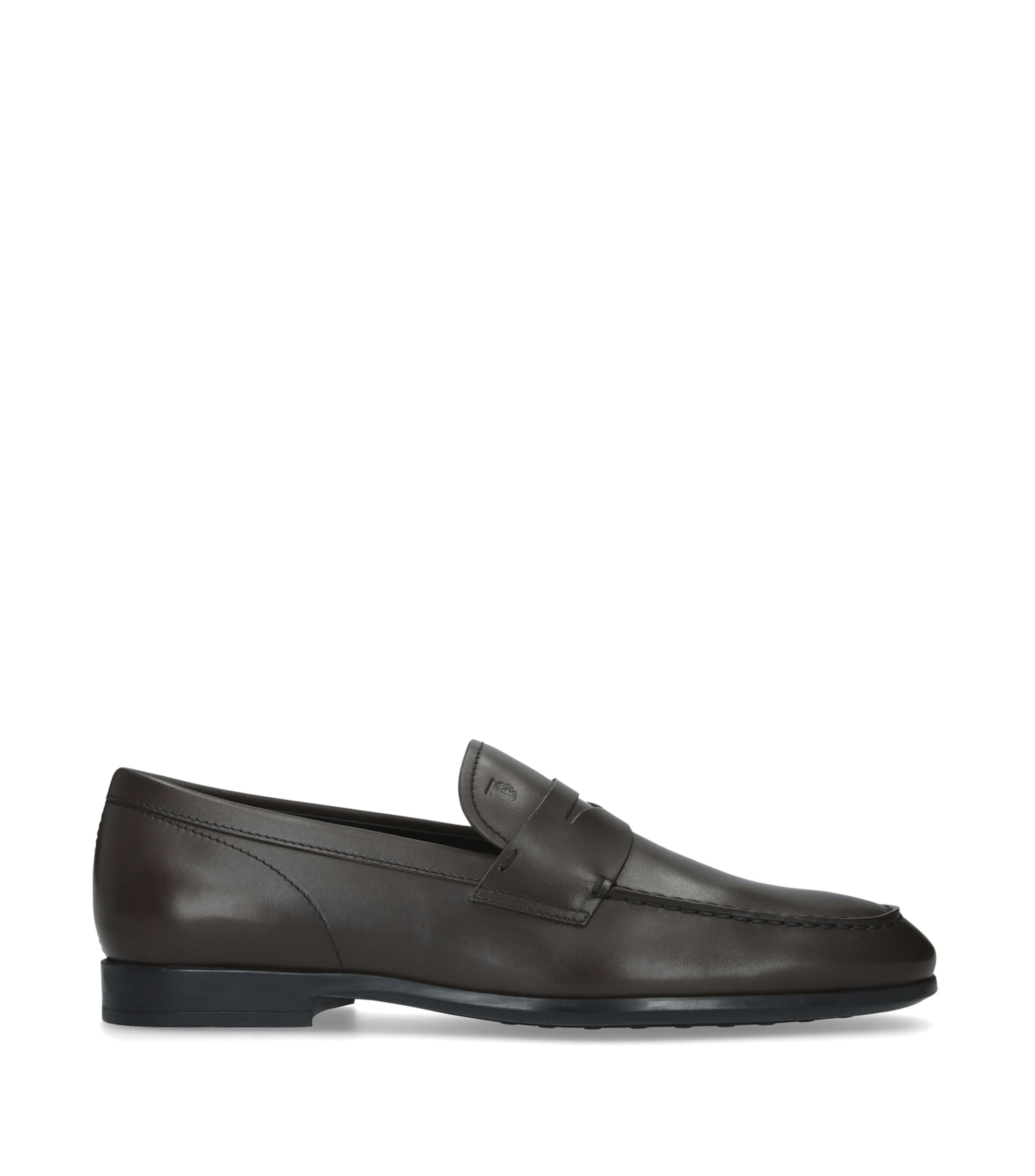 Leather Loafers DARK BROWN Image 3