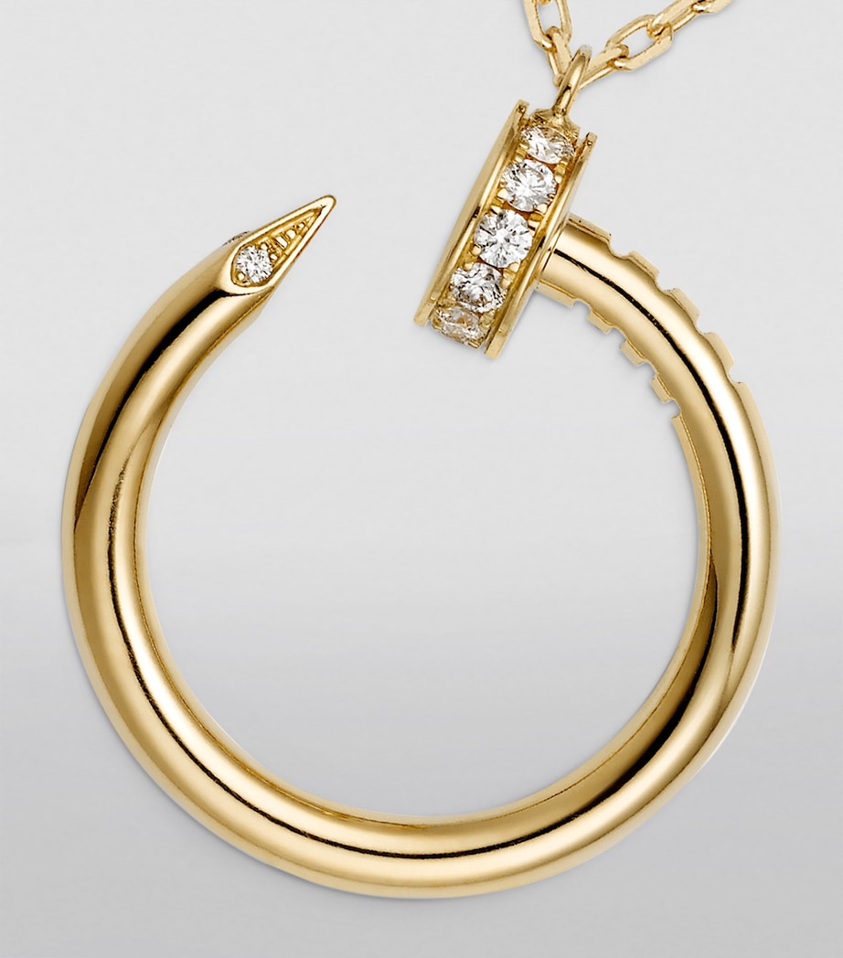 Yellow Gold and Diamond Juste un Clou Necklace YELLOW GOLD Image 5