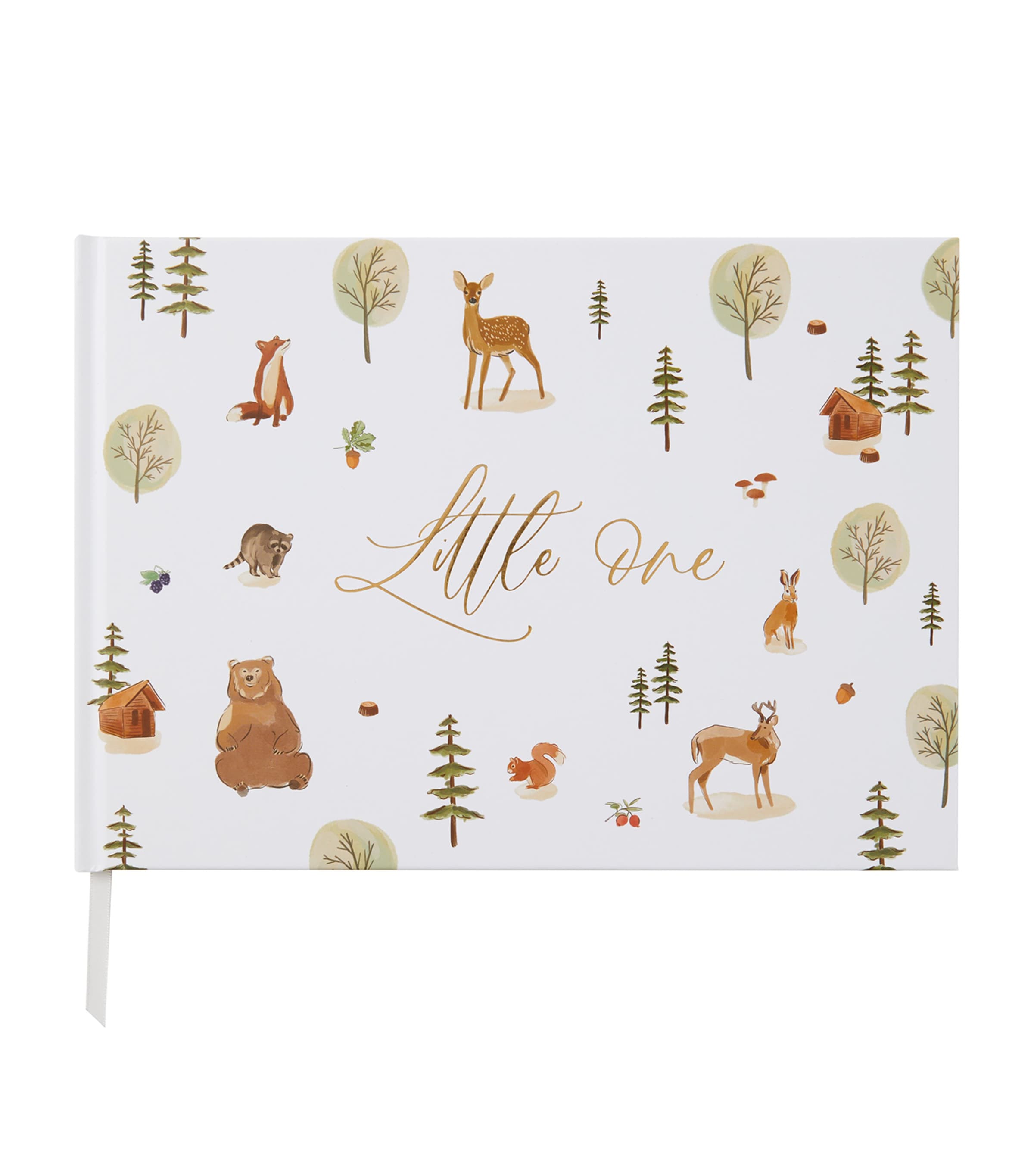 My Baby Memory Book WHITE, GOLD Image 1