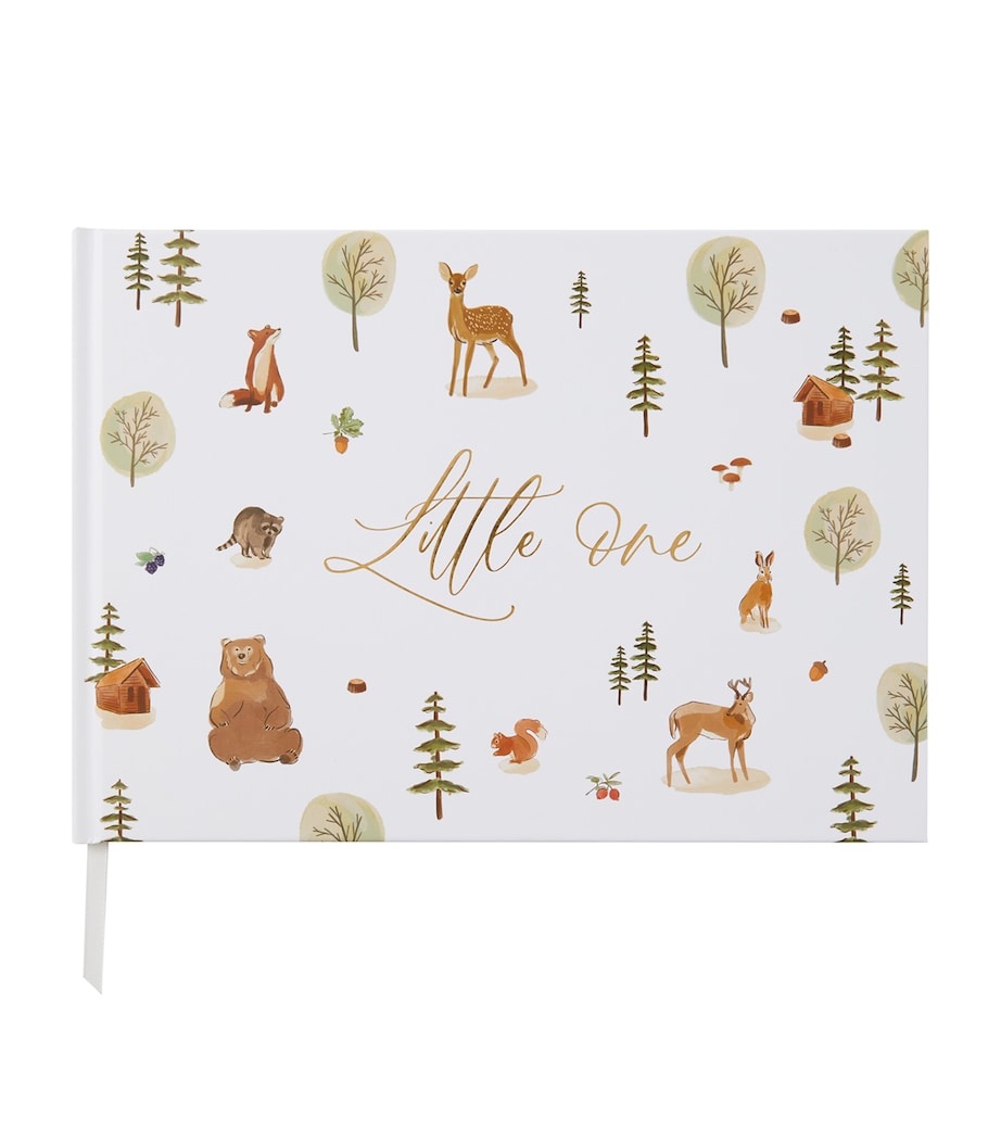 My Baby Memory Book WHITE, GOLD Image 1