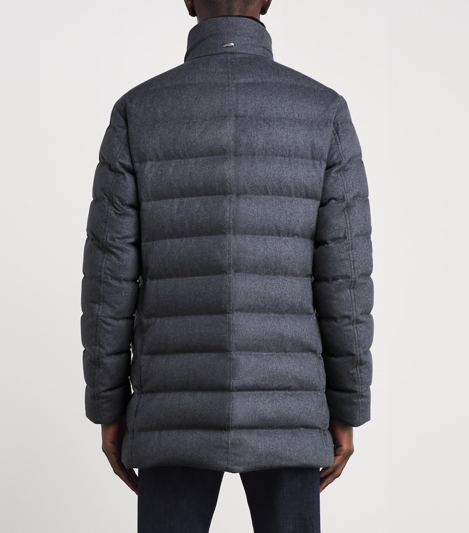 Cashmere-Silk Down Puffer Car Coat 9482 GRIGO BALENA Image 4
