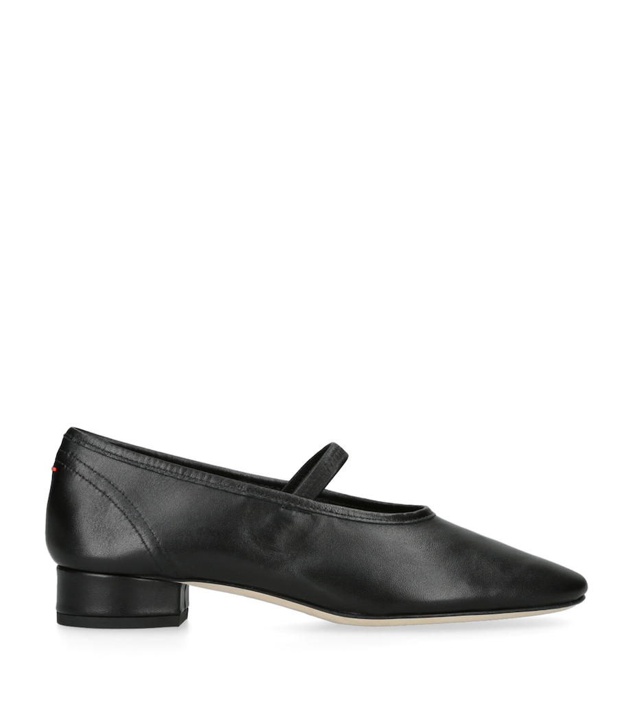 aeyde Leather Pippa Ballet Flats 25 Black Image 1