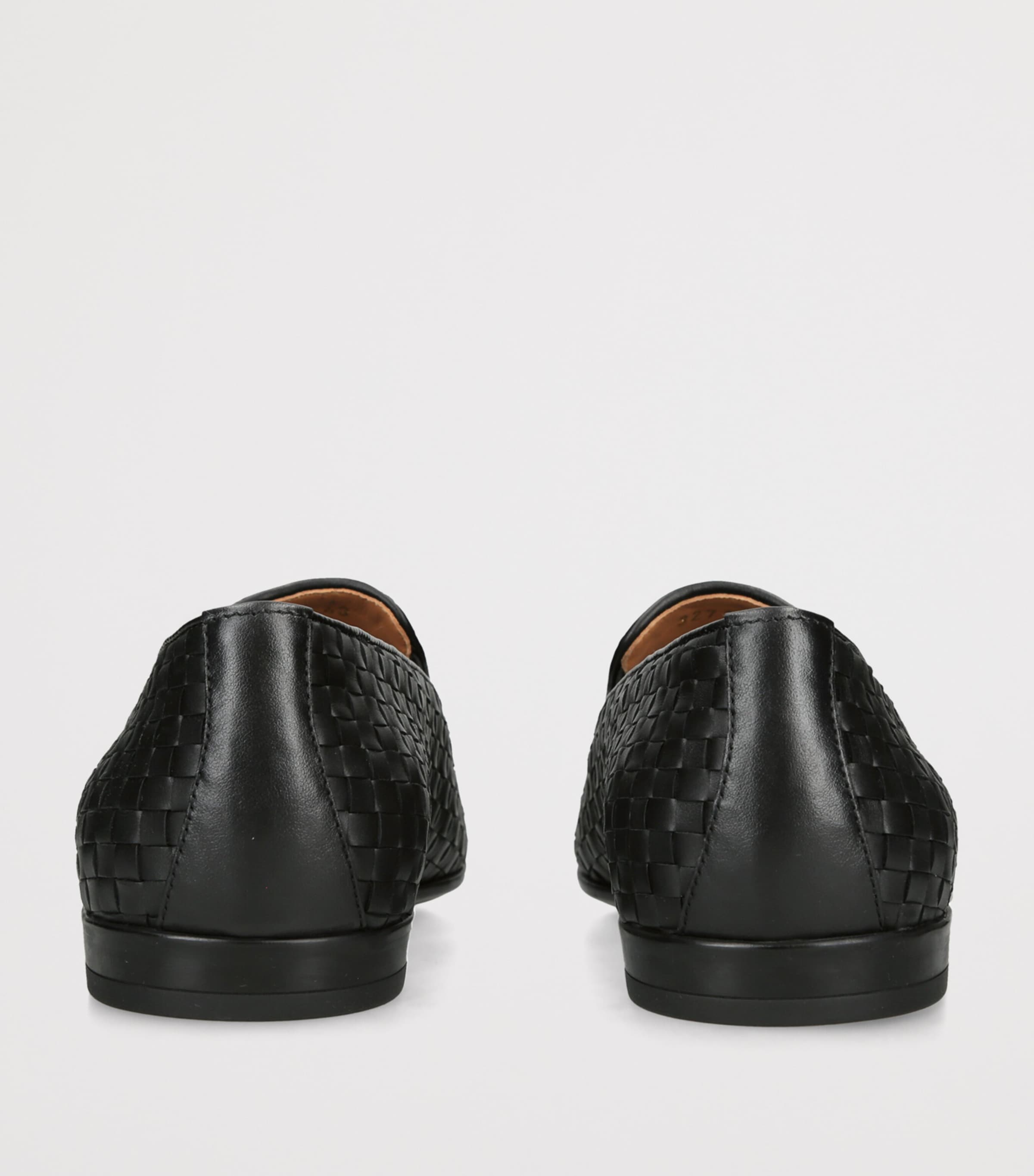 Brotini Leather Slippers Black Image 4