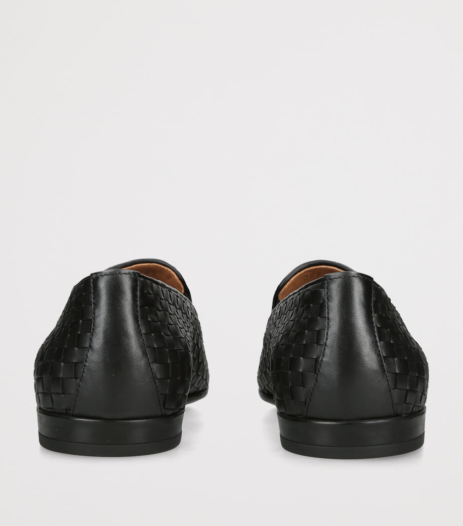 Brotini Leather Slippers Black Image 4