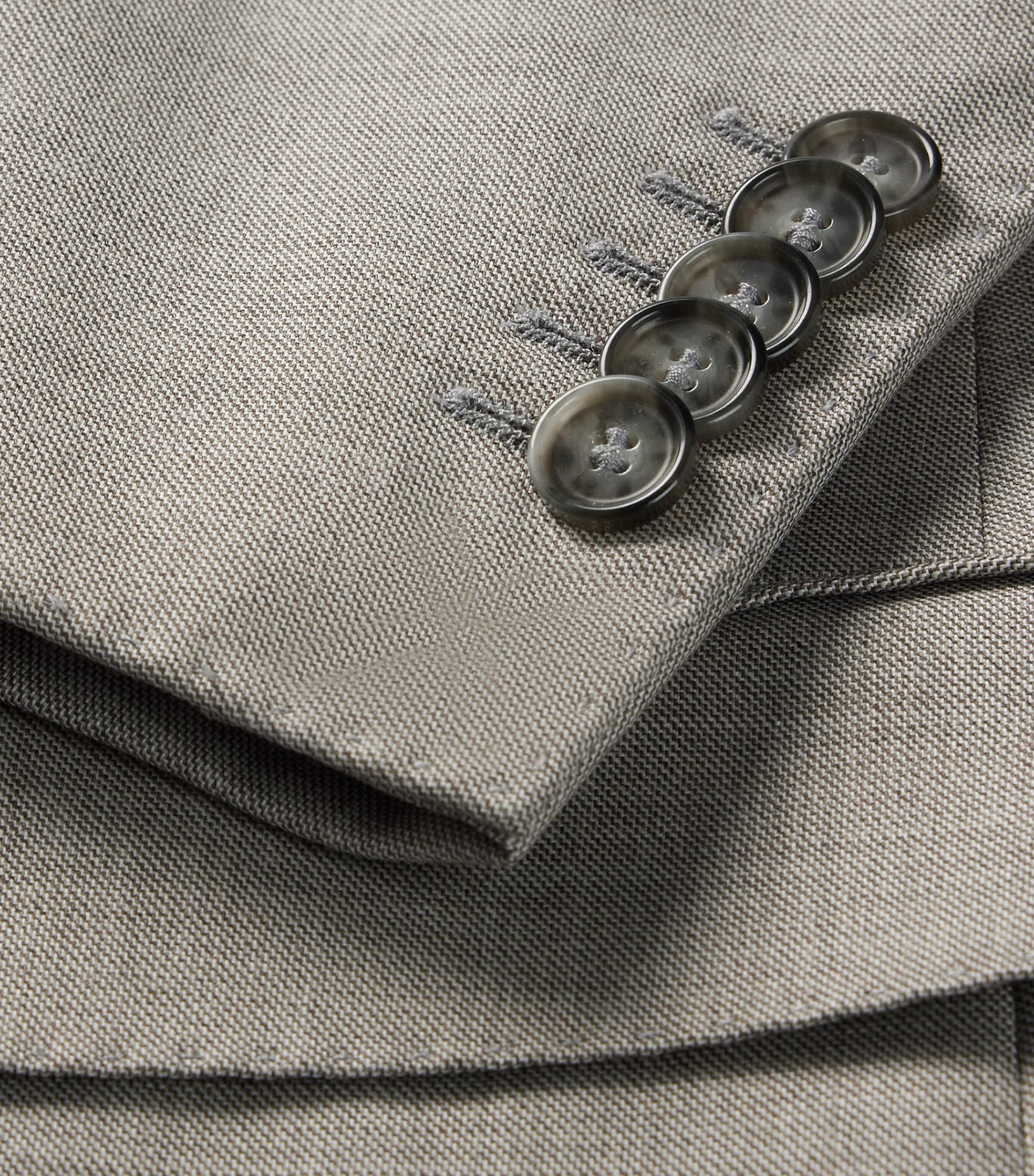 Virgin Wool Slim 2-Piece Suit 376 Image 7