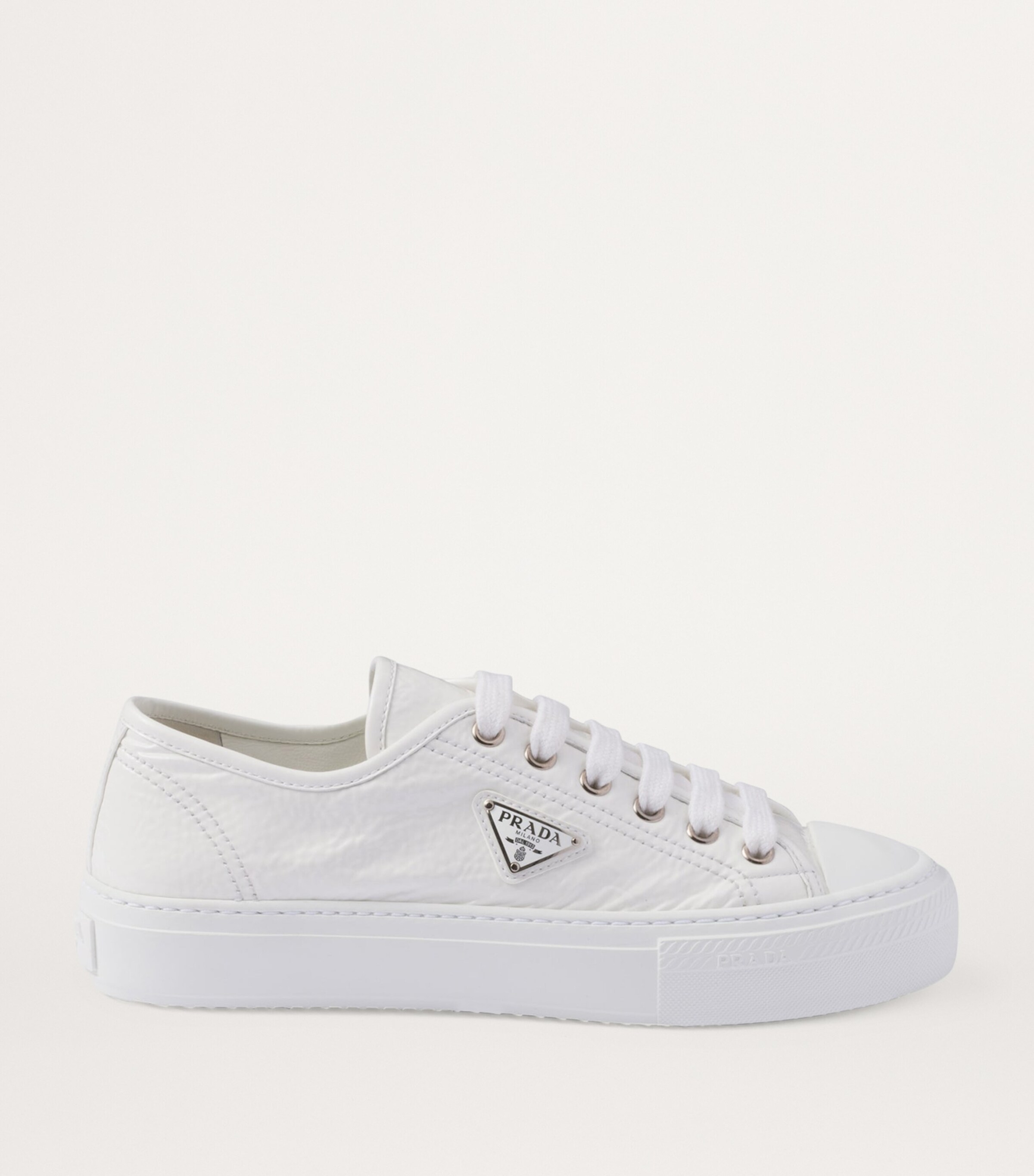 Prada Leather Naplak Sneakers Image 2