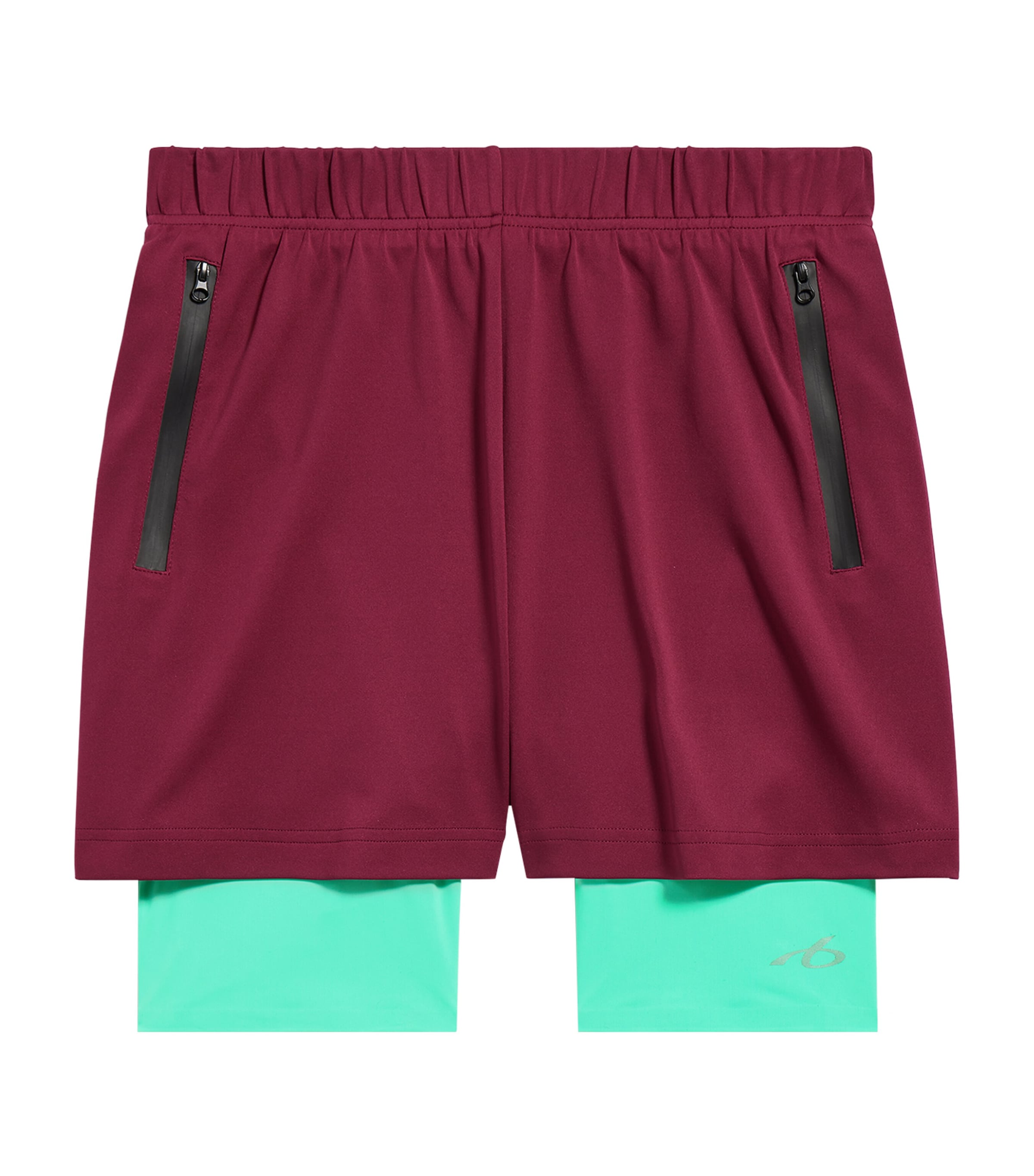 Balenciaga Mens Double-Layer Techwear Shorts Image 1