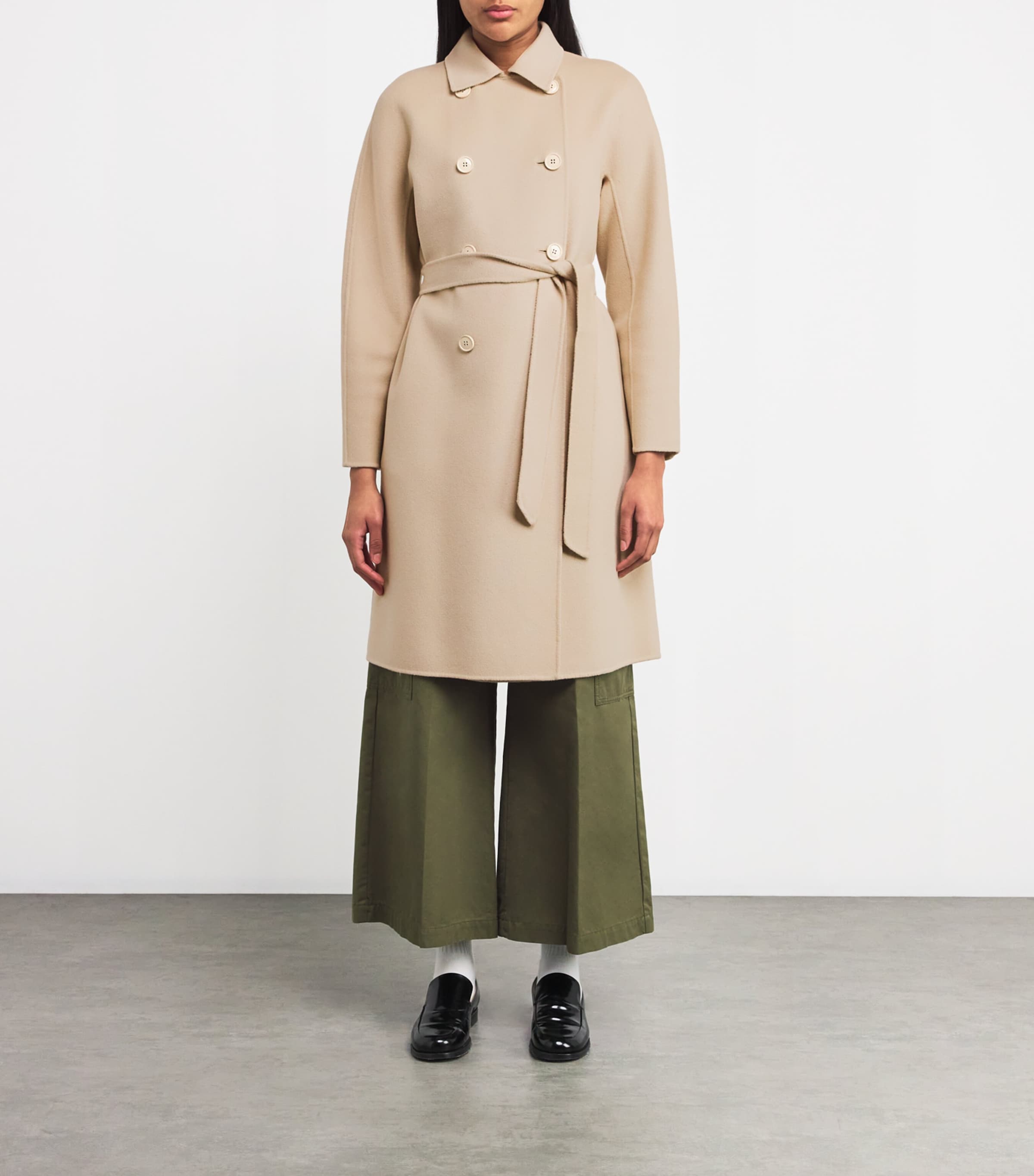 Weekend Max Max Mara Overcoat Weekend Max Mara Virgin Wool-Blend