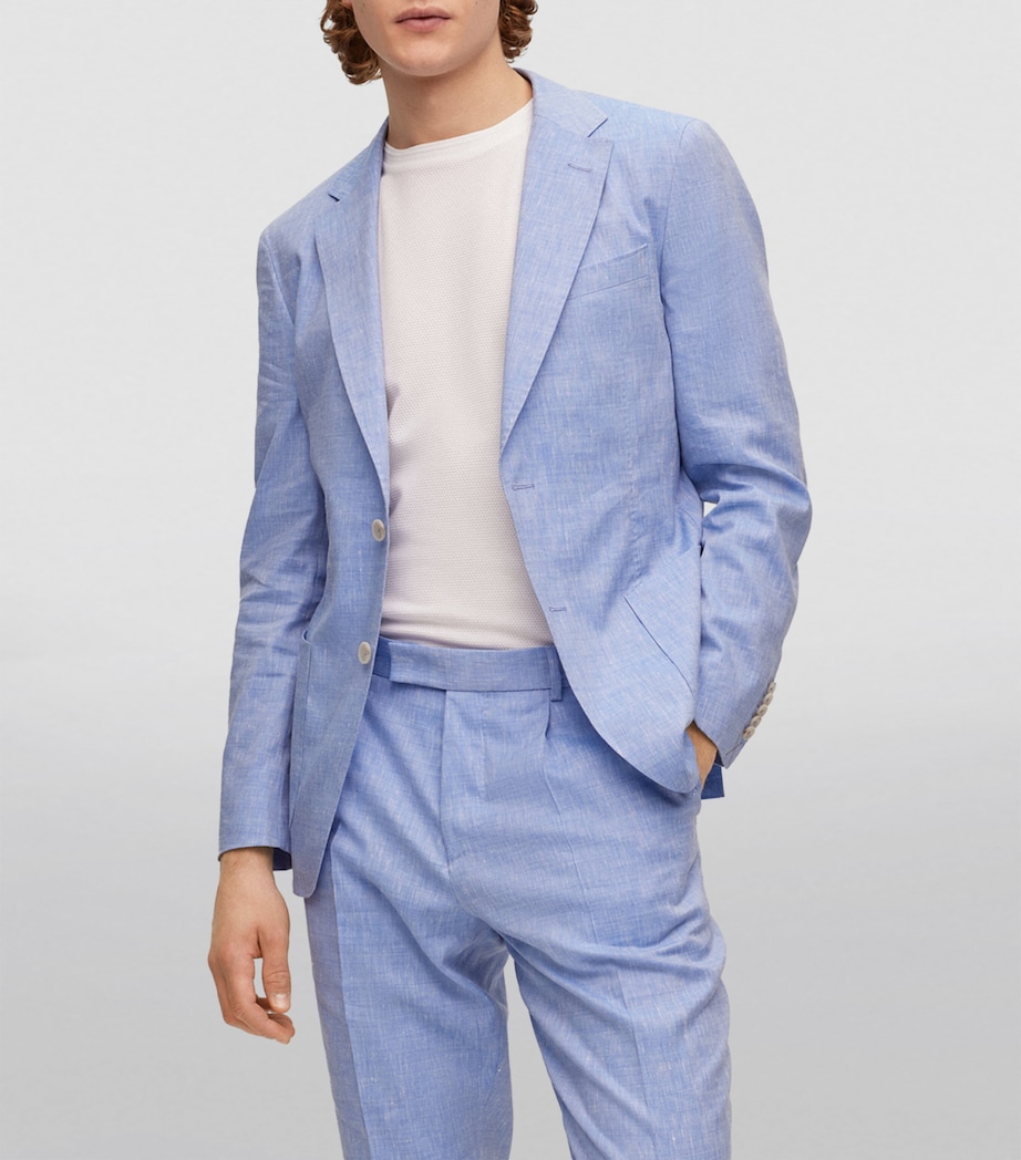 Linen-Wool 2-Piece Suit 492 Image 3