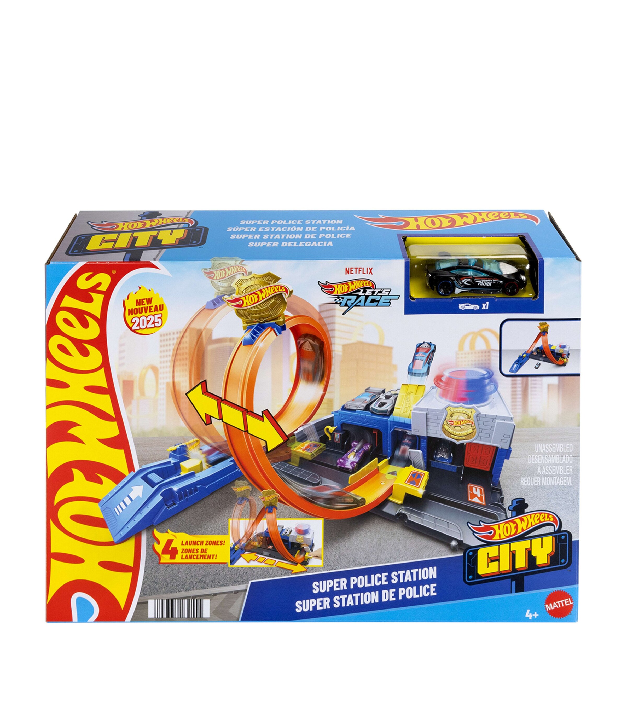Hot Wheels City Super Police Station MULTI Image 6