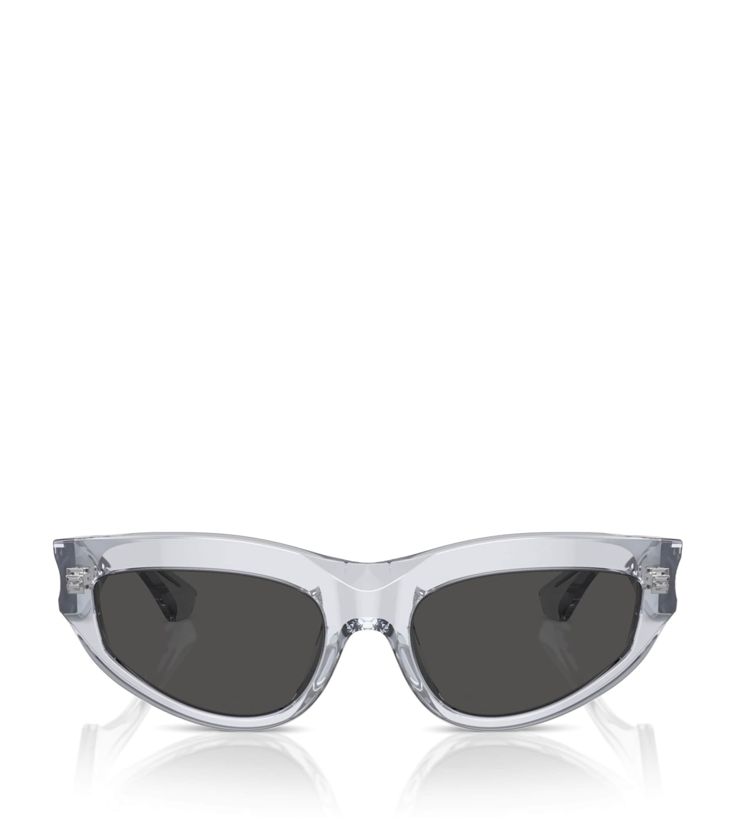 Burberry Acetate Be4425u Sunglasses In Grey