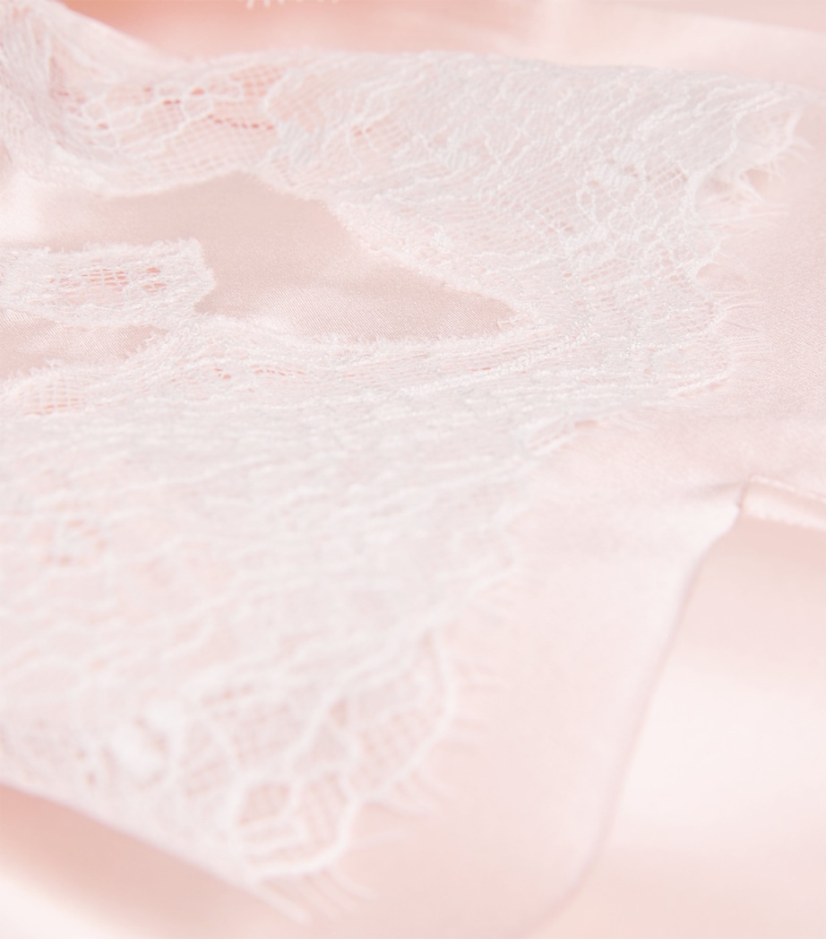 Mulberry Silk Luella Robe PINK Image 5