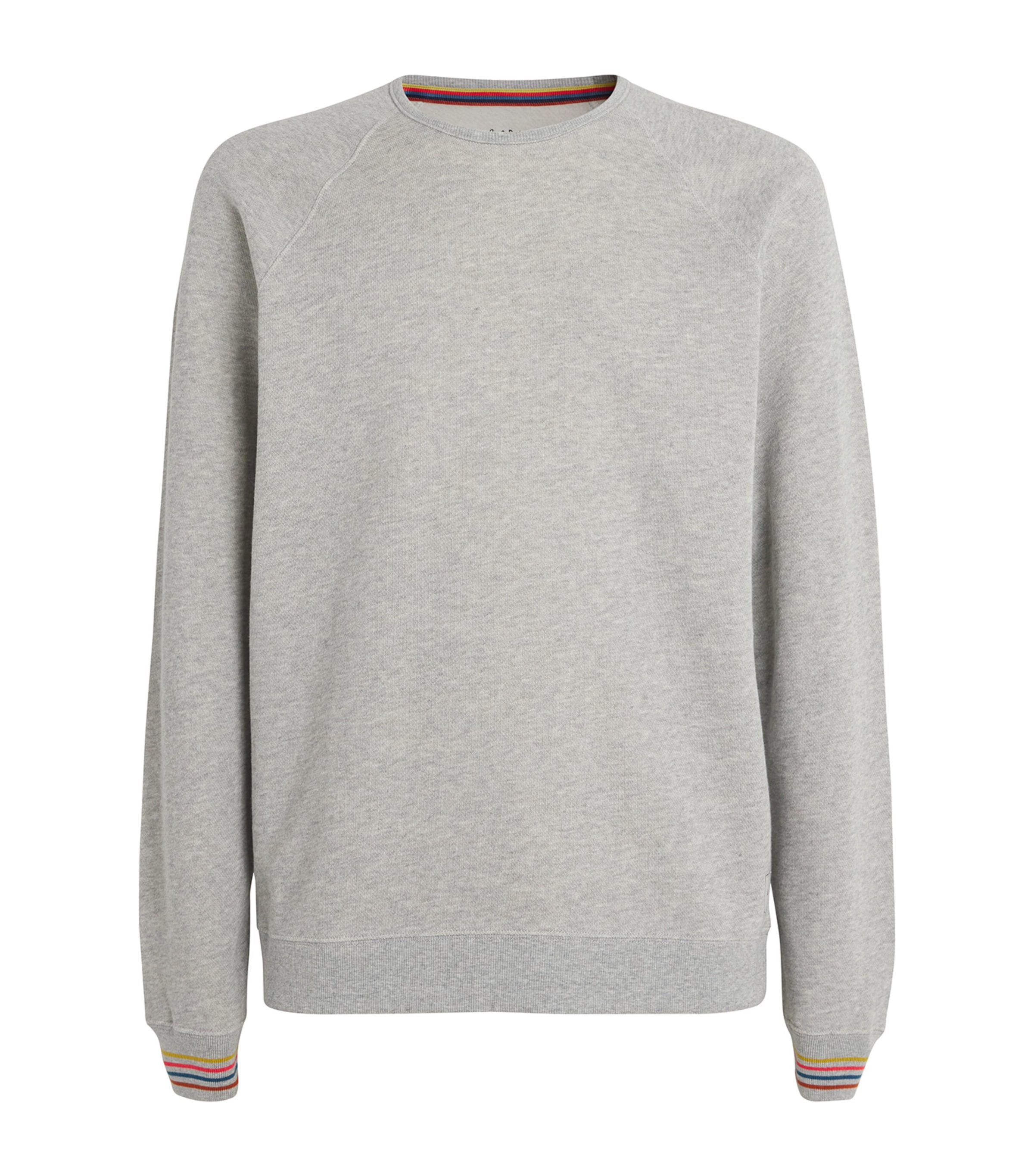 Paul Smith Artist Stripe Sweatshirt In Gray