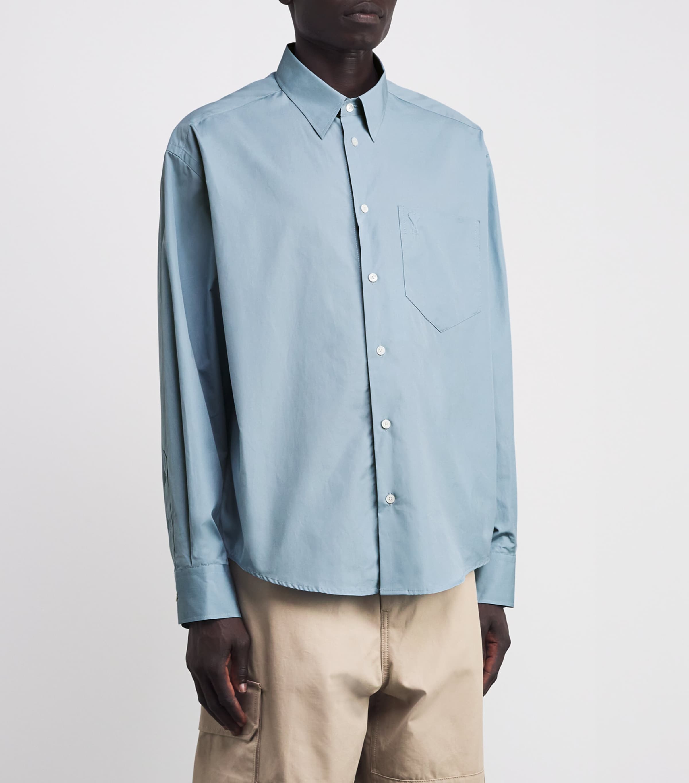 AMI Paris Cotton Poplin Shirt | Men Bestsellers | Clothing | Men Clothing | Shirts | Casual Shirts | Designers | Ami Paris AMI Paris Cotton Poplin Shirt | Men Bestsellers | Clothing | Men Clothing | Shirts | Casual Shirts | Designers | Ami Paris