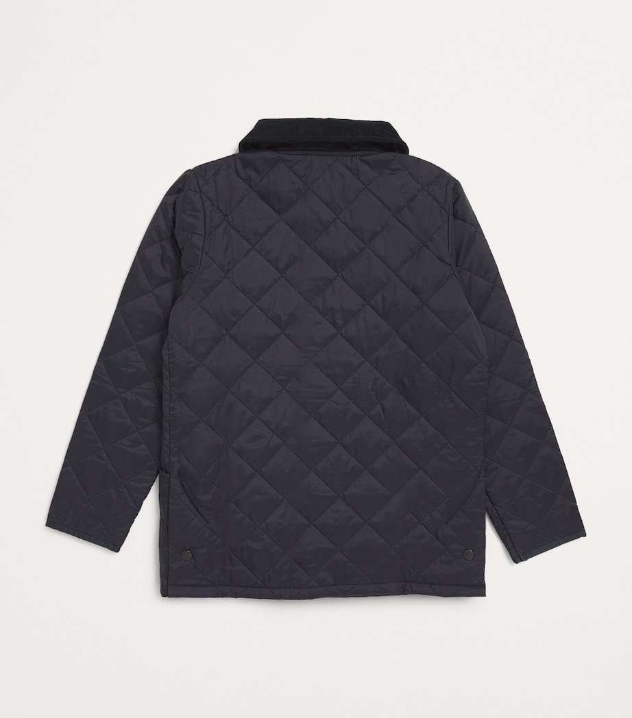Quilted Liddesdale Jacket (6-15 Years) NY94 NAVY/GARDENIA Image 2