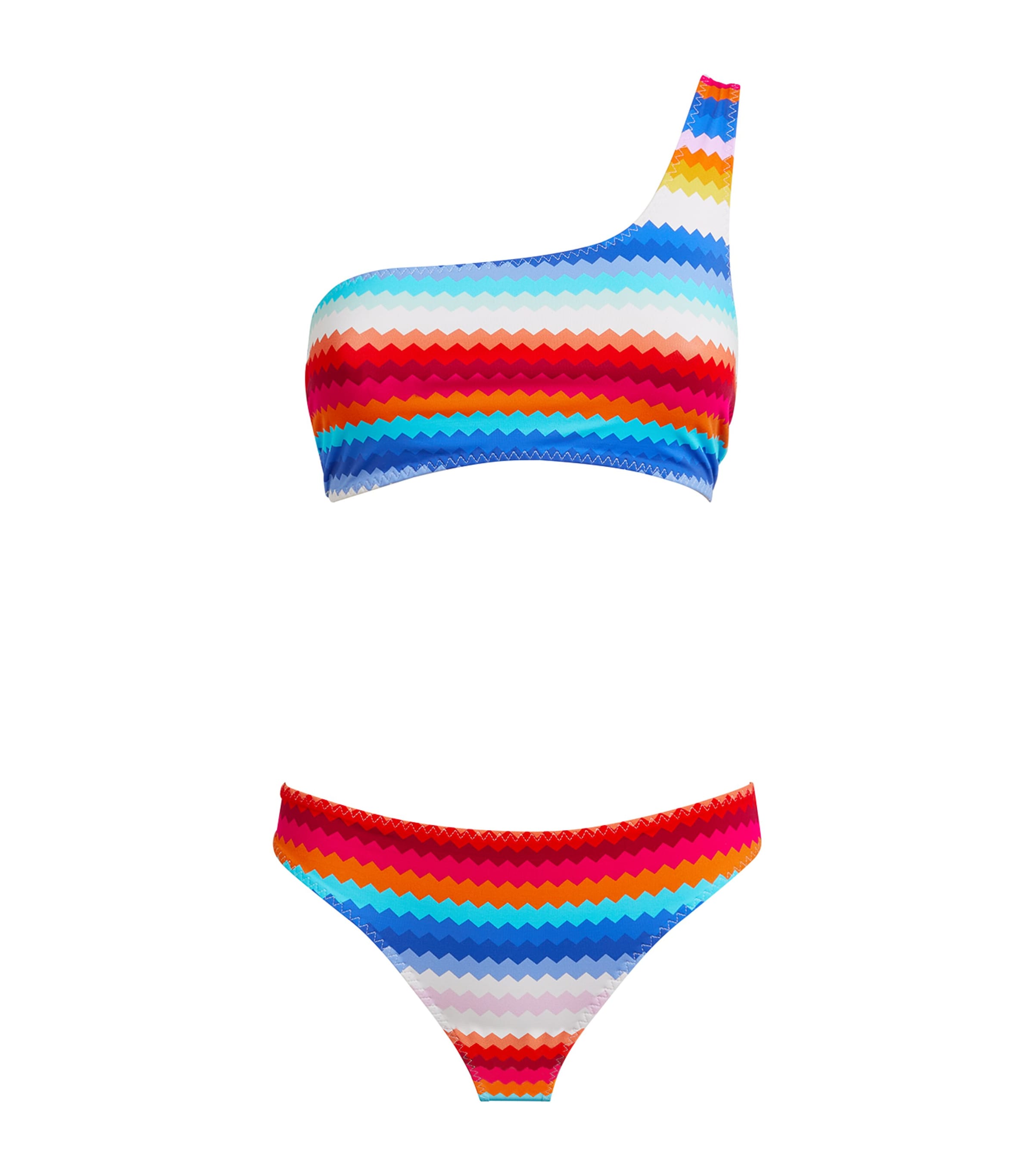 Missoni Zigzag Bikini Bottoms In Multi