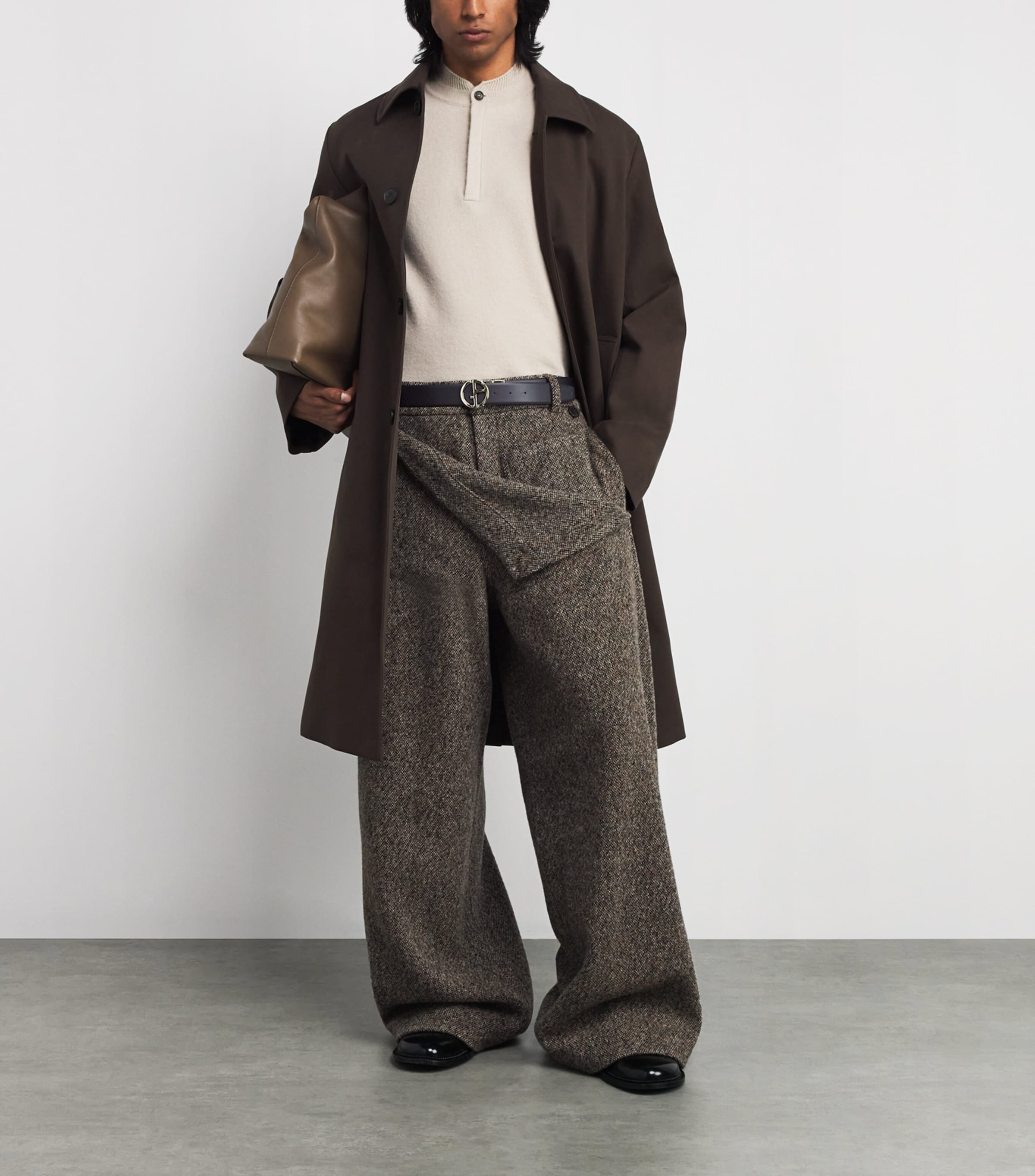 Leather Logo Belt 88293 Image 3