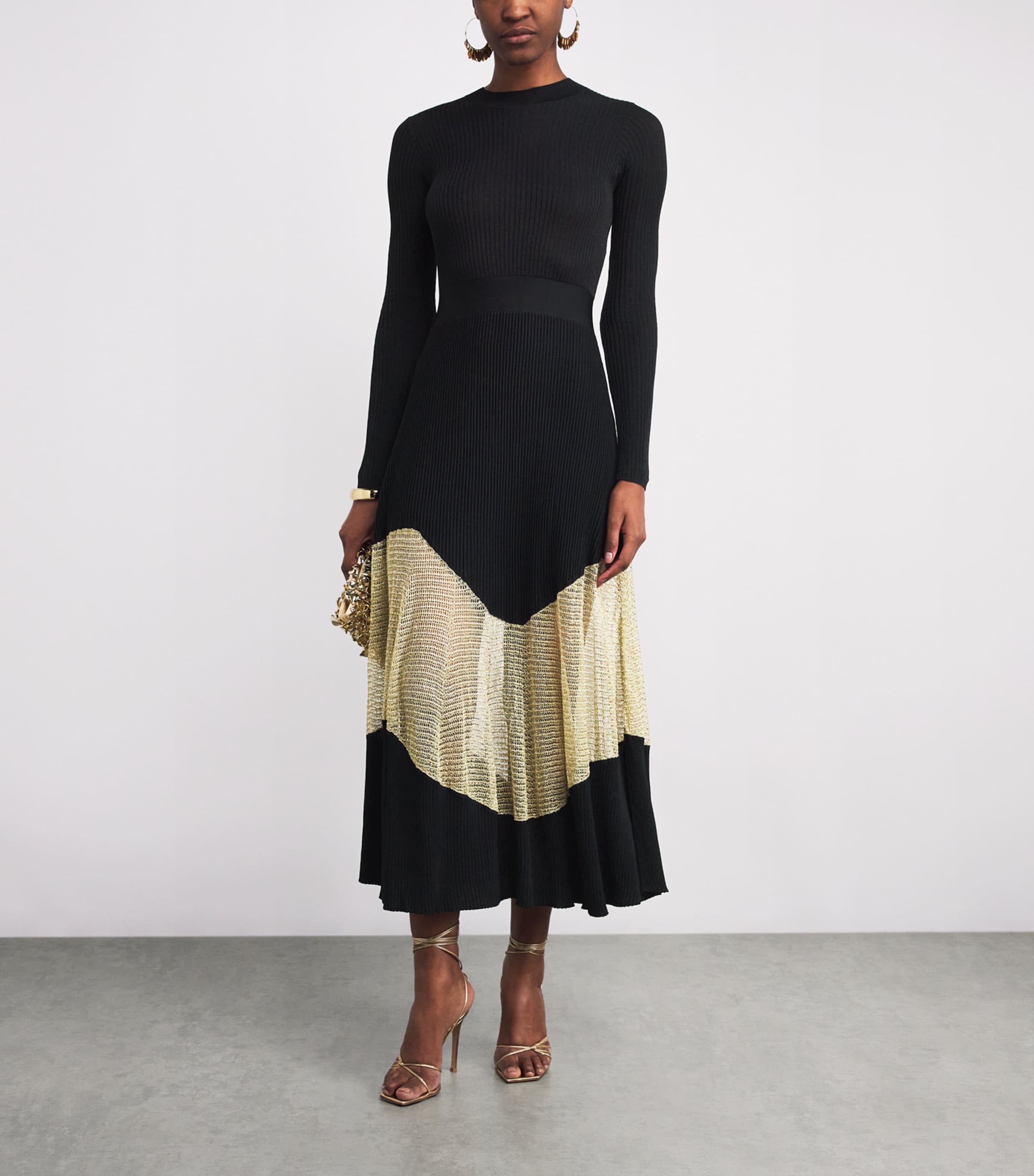 Roanne Maxi Dress GOLD NOIR Image 2