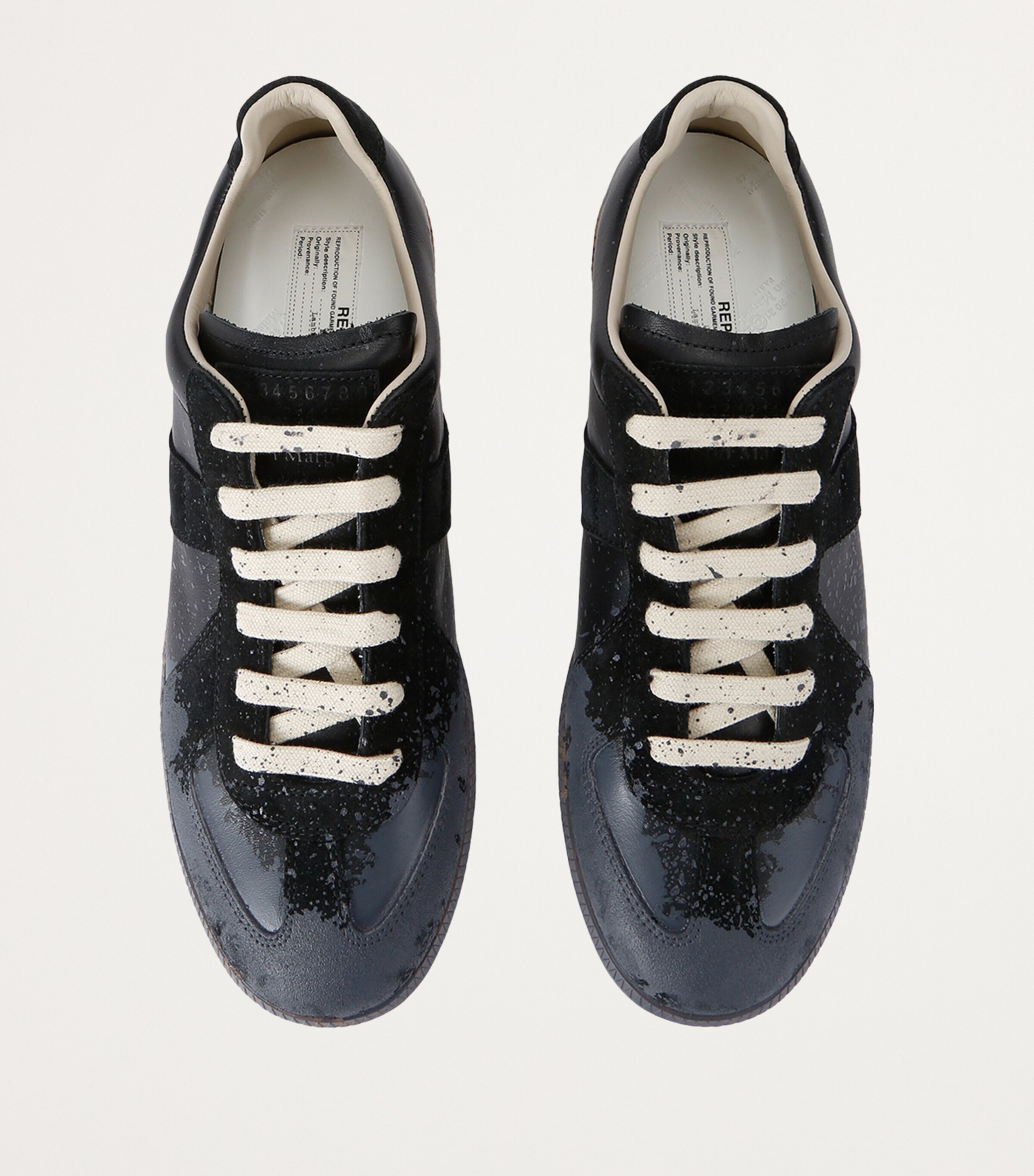 Maison Margiela Paint-Detail Replica Sneakers | Harrods AE