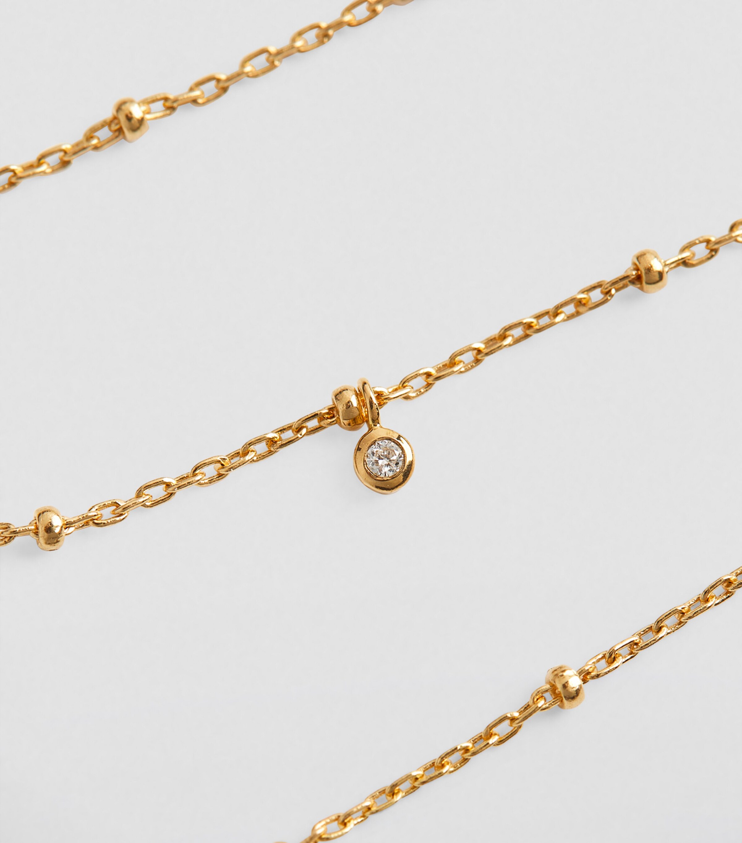 Redline Yellow Gold and Diamond Honorée Bracelet Red Image 5