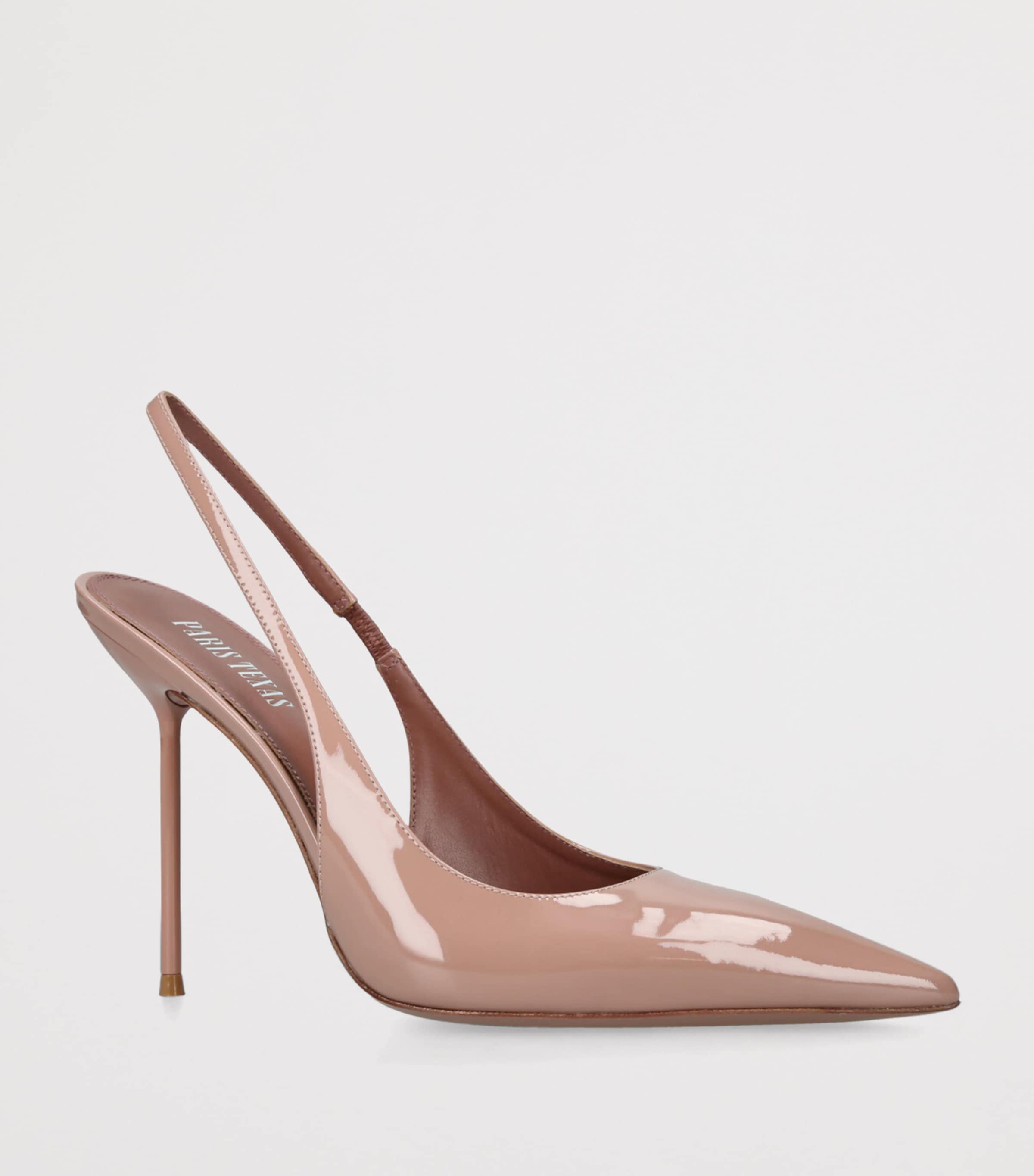 Paris Texas Patent Leather Lidia Slingback Pumps 105 Blush Image 3