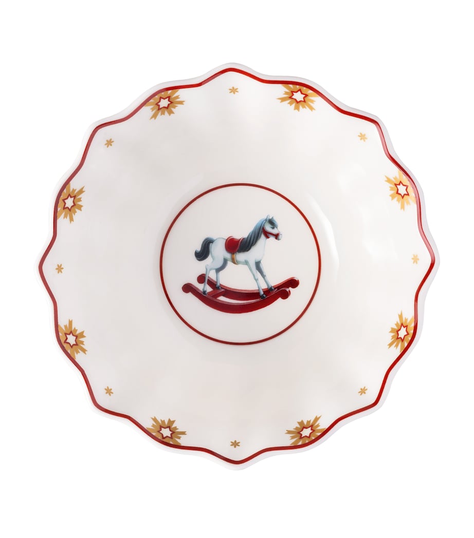 Porcelain Rocking Horse Toy's Delight 6-Piece Breakfast Set MULTI Image 3