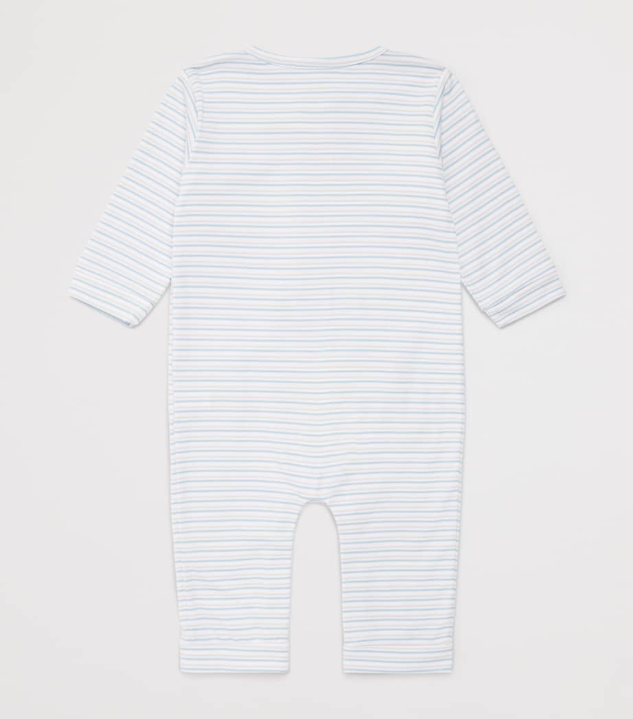 Kissy Kissy Stripe Jungle Hang Playsuit (0-24 Months) Multi Image 2