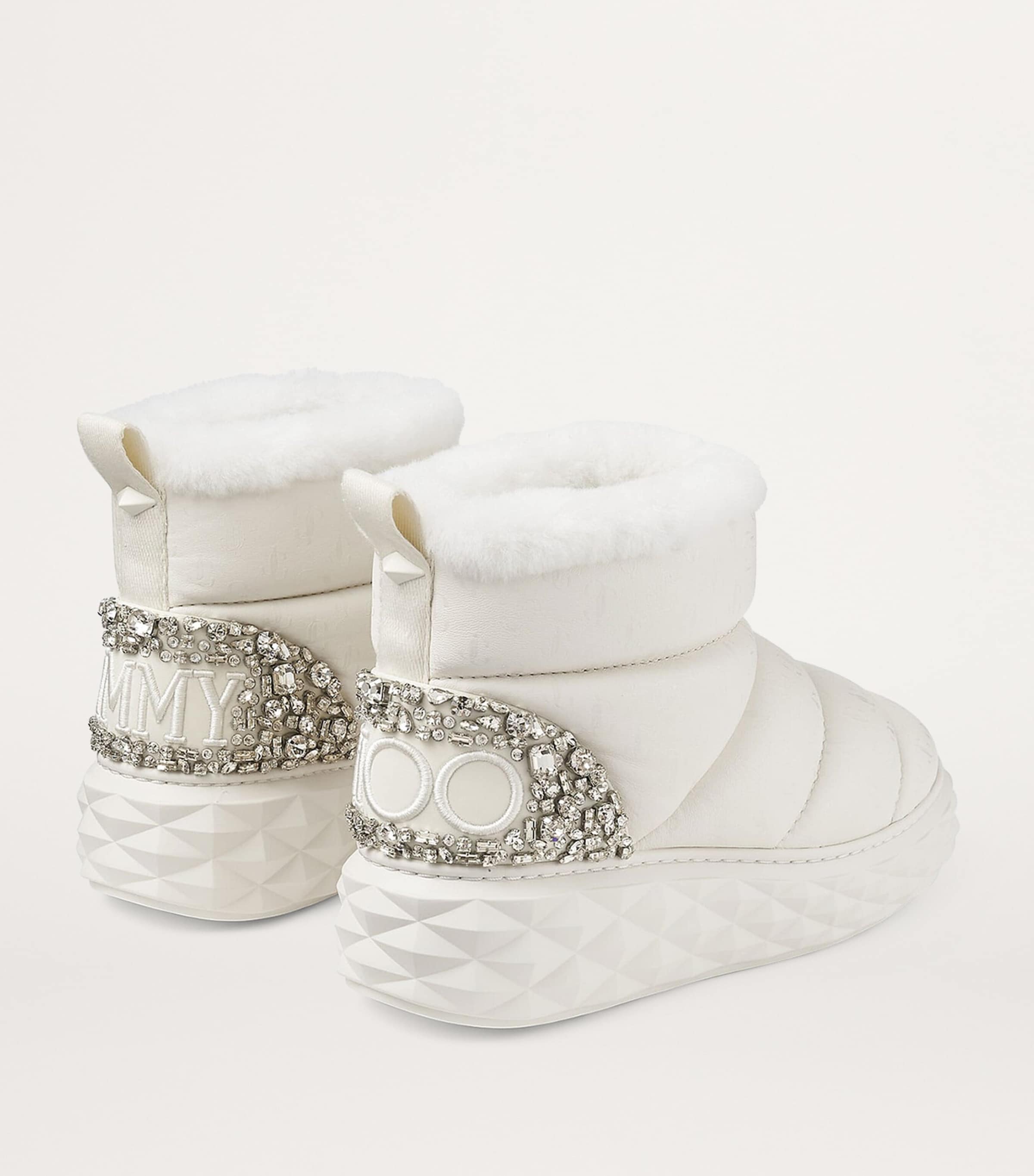 Xan Embellished Snow Boots X LATTE MIX Image 2